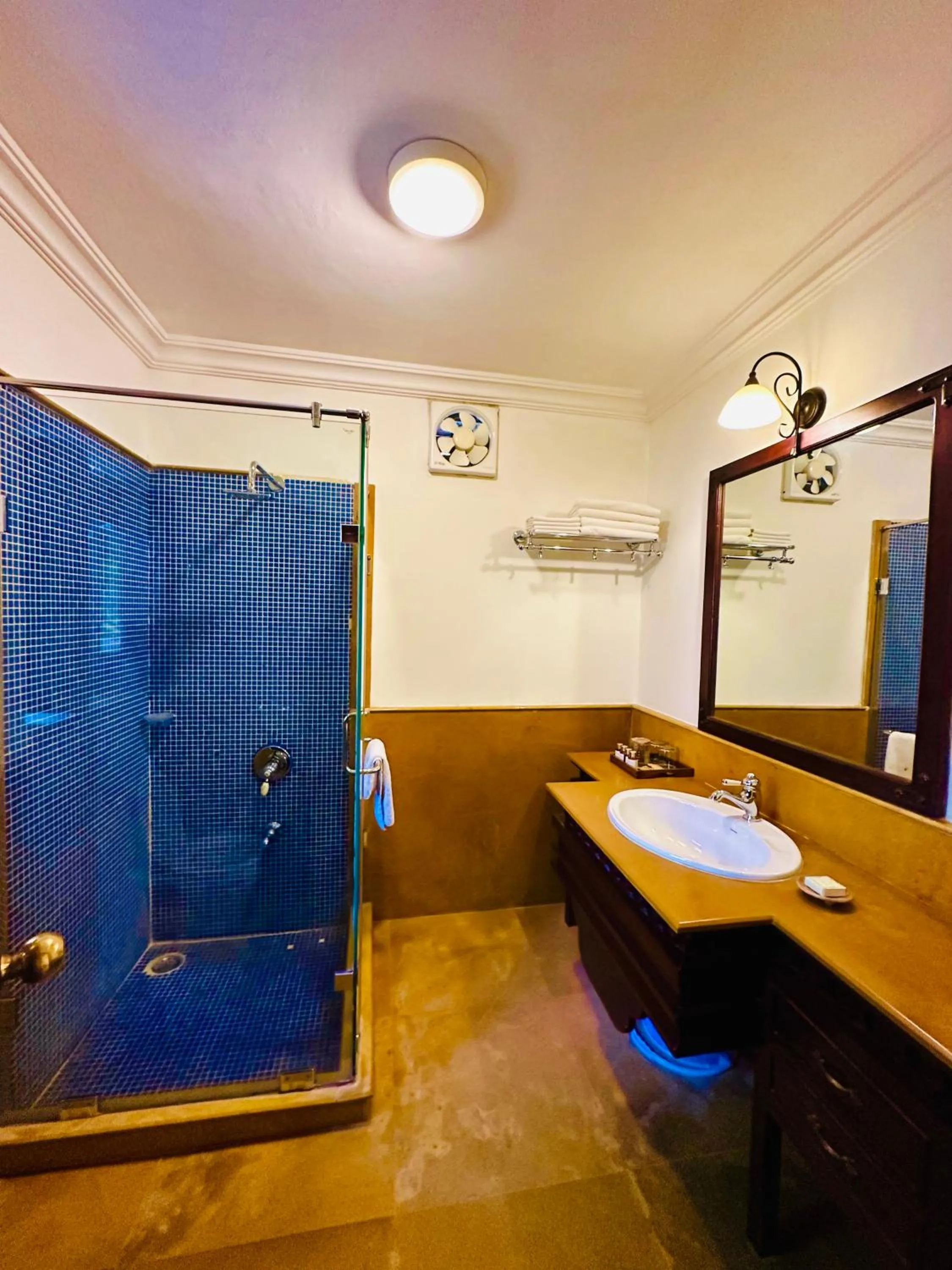 Bathroom in MANVĀR Resort & Desert Camp