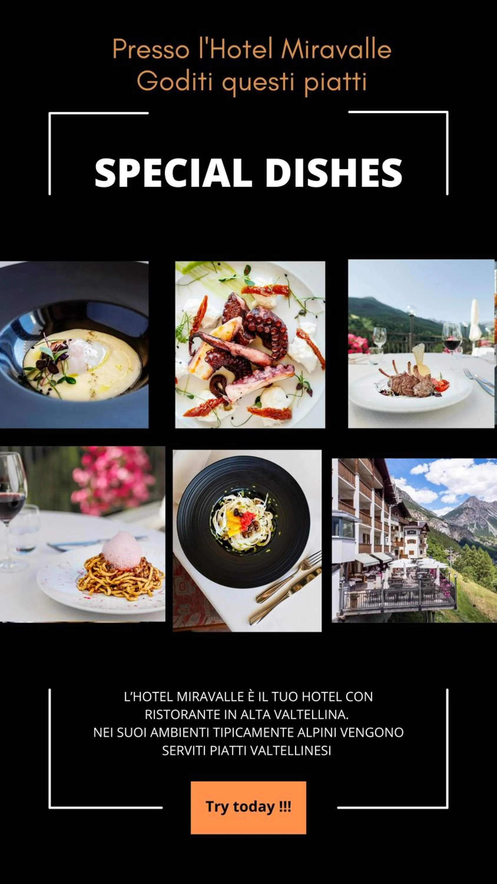 Restaurant/places to eat in Hotel Miravalle