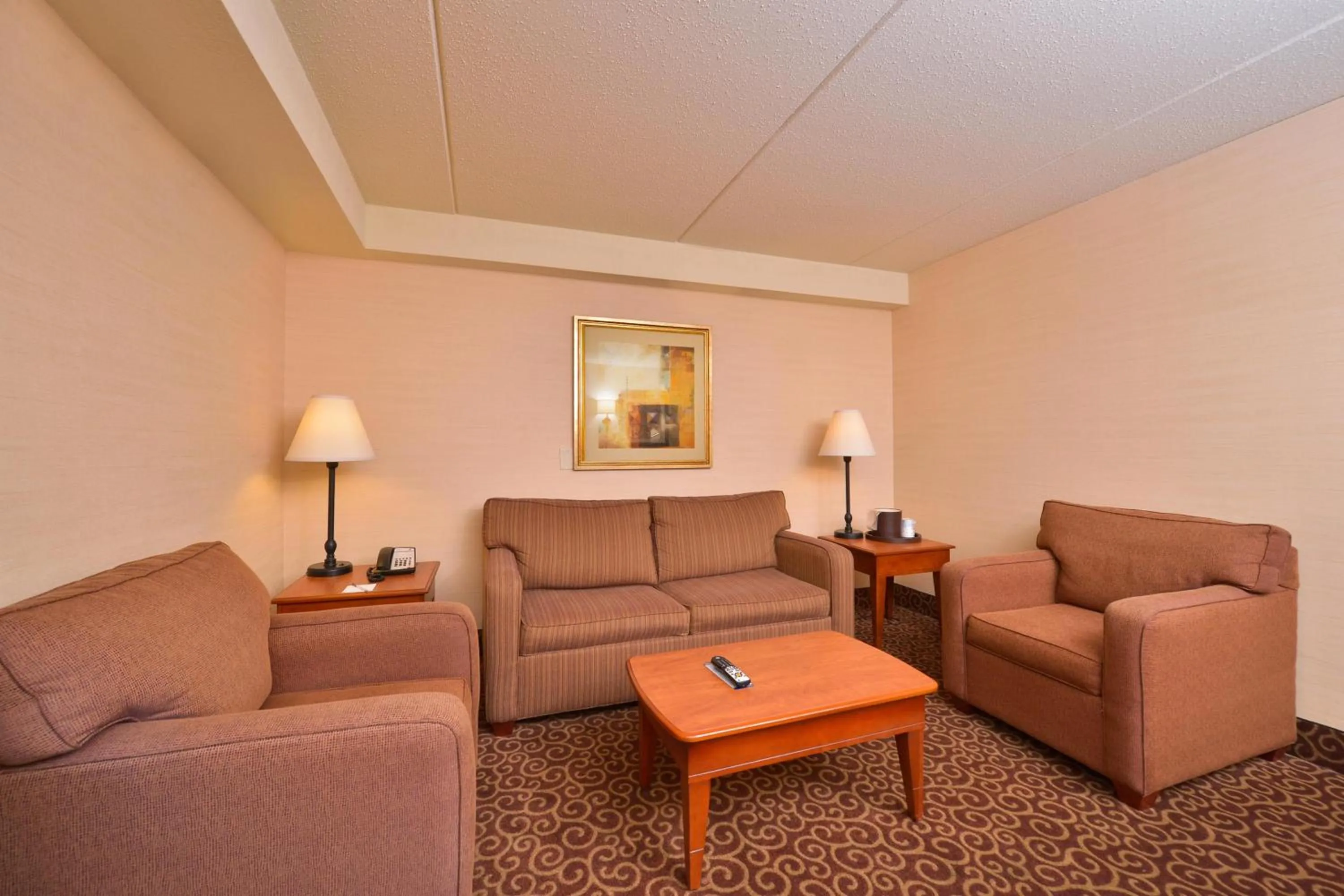 Living room in McKnight Hotel