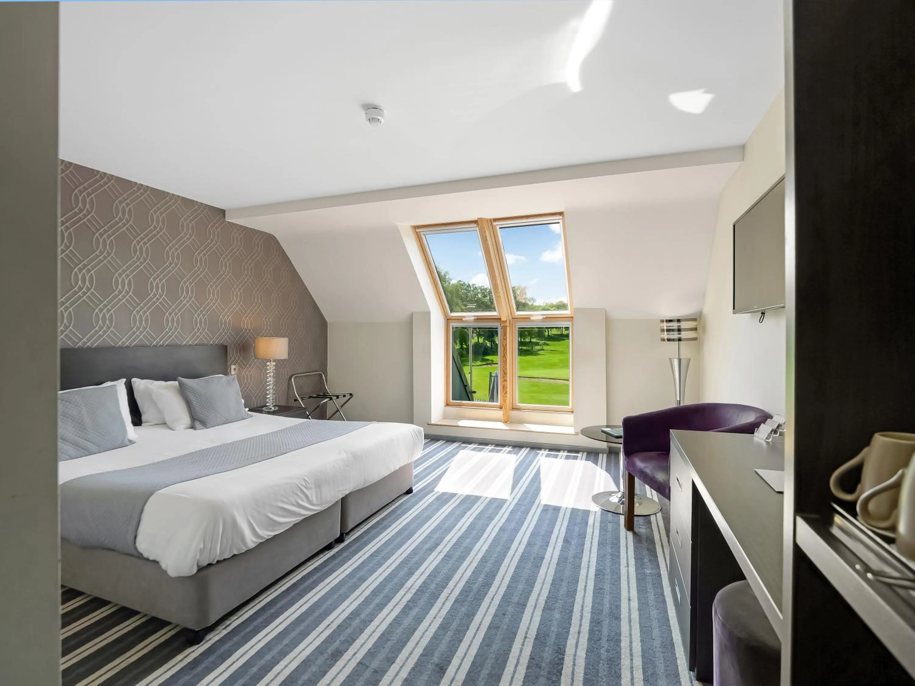 Bedroom, Bed in Wharton Park Golf & Country Club