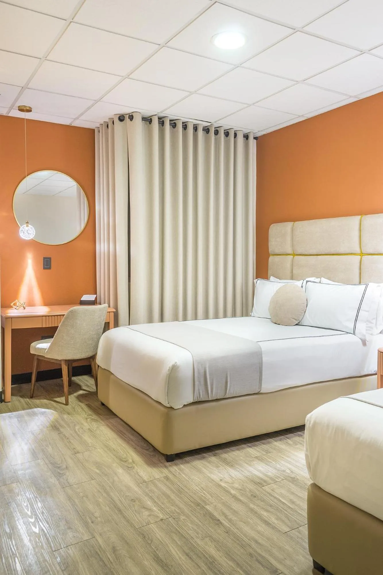 Bed in Hotel Posada San Antonio