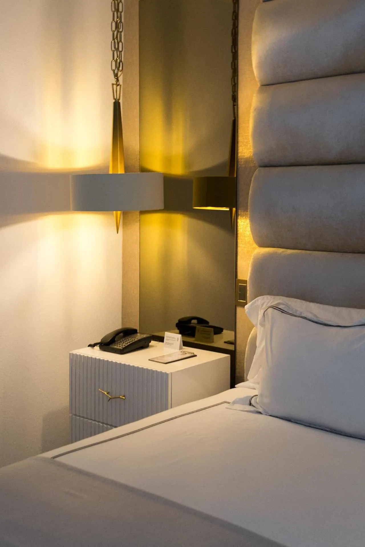 Bed in Hotel Posada San Antonio