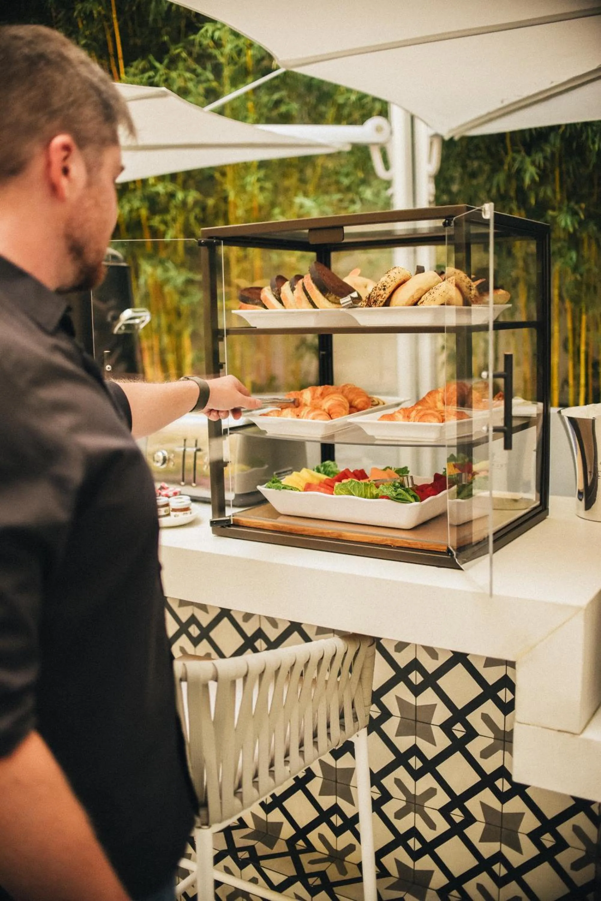 People in The Godfrey Hotel Hollywood