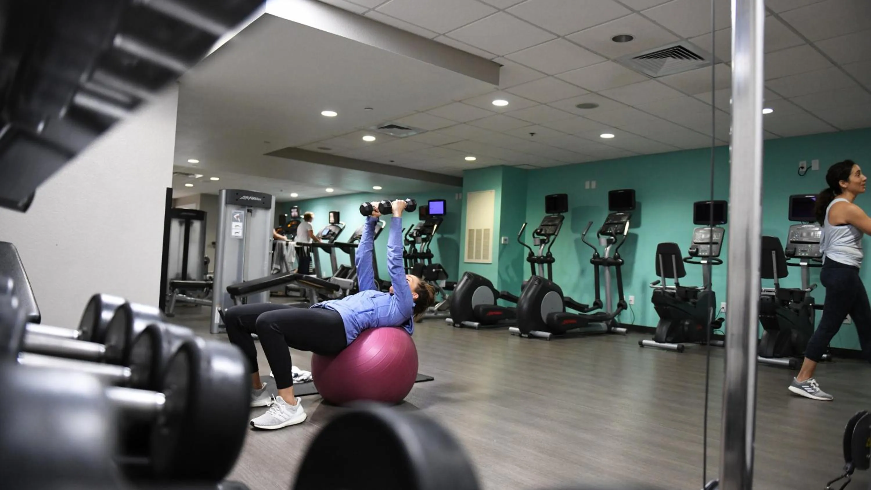 Fitness centre/facilities in Holiday Inn Club Vacations At Orange Lake Resort