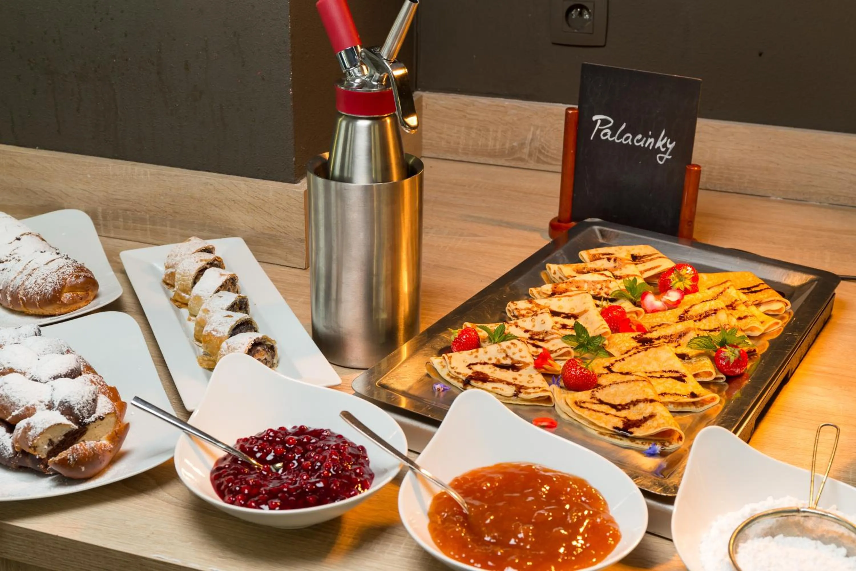 Breakfast in SALAMANDRA Hotel