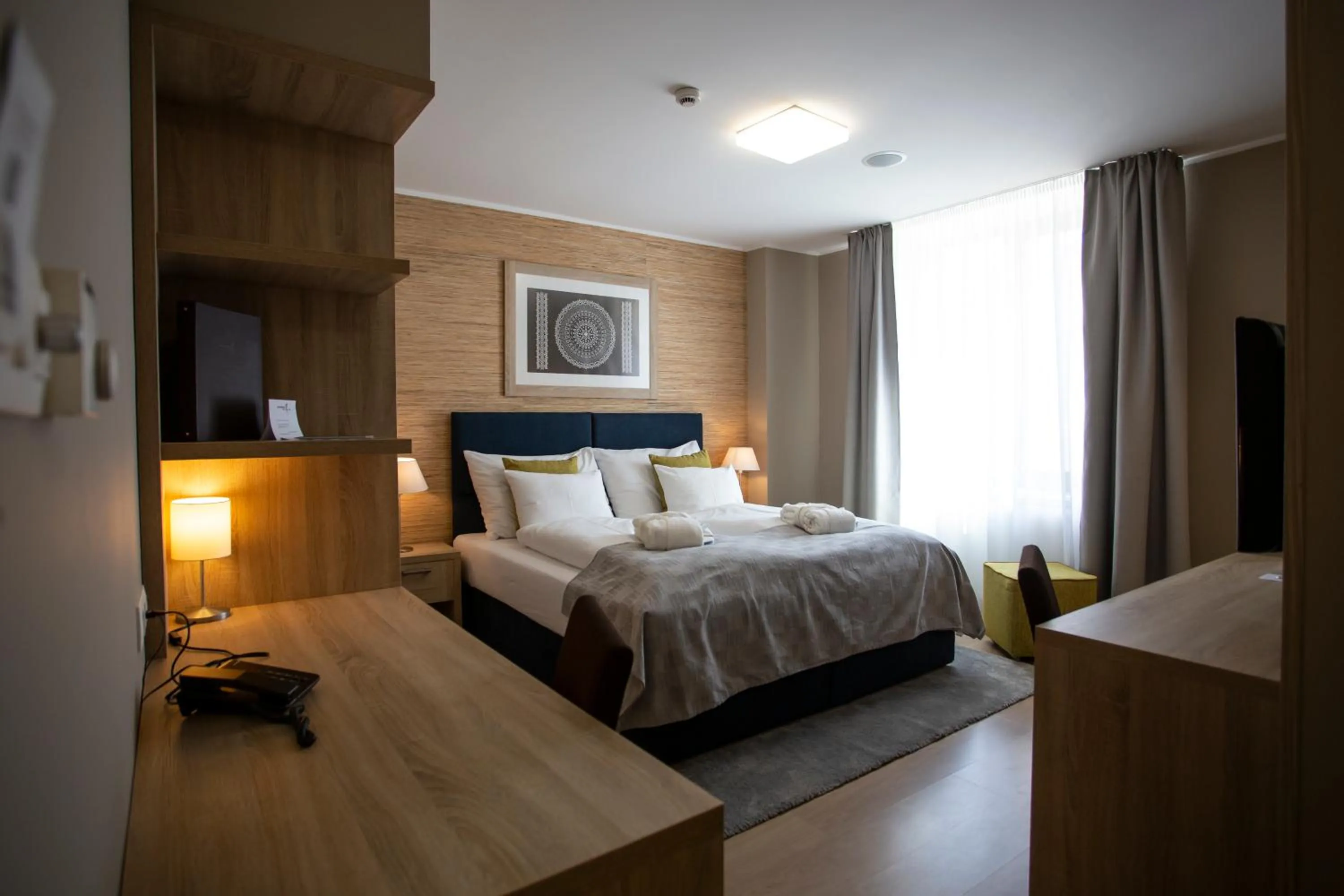 Photo of the whole room, Bed in SALAMANDRA Hotel