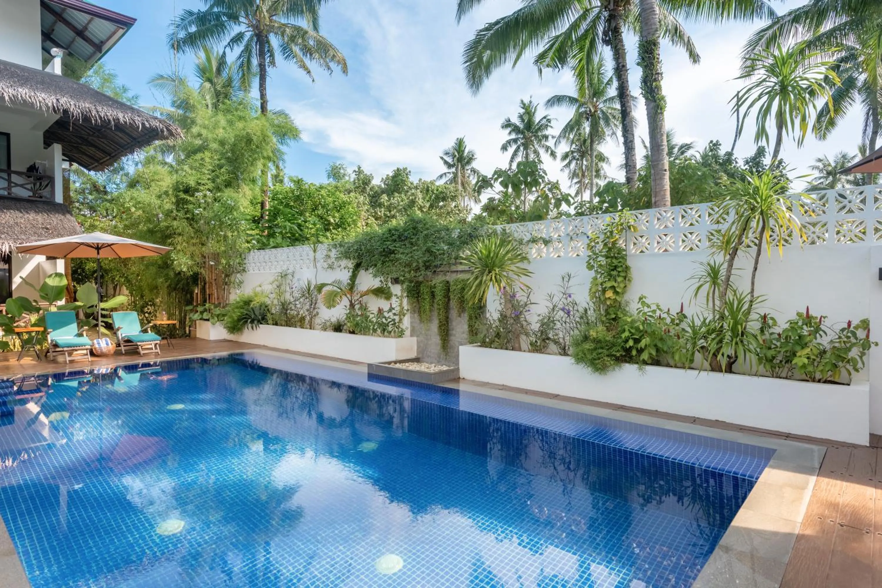 Swimming pool in Kalipay Resort Siargao