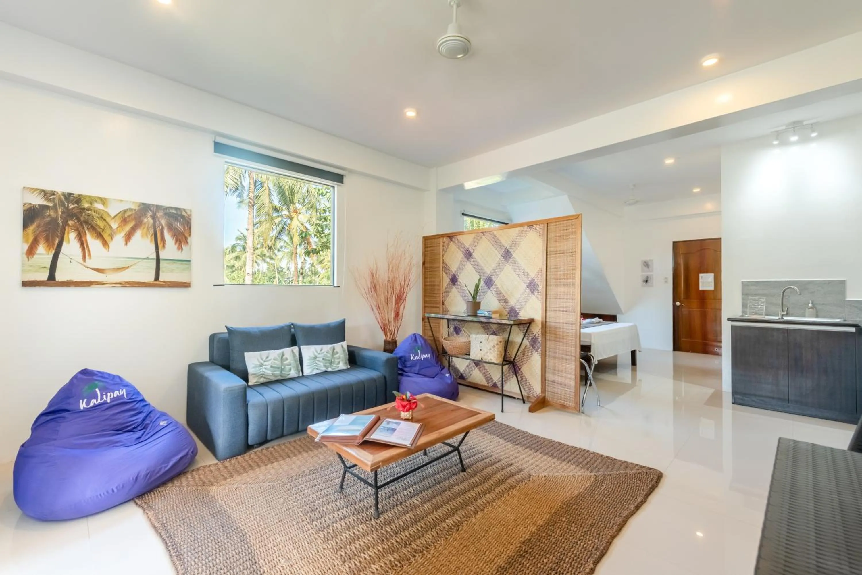 Living room in Kalipay Resort Siargao