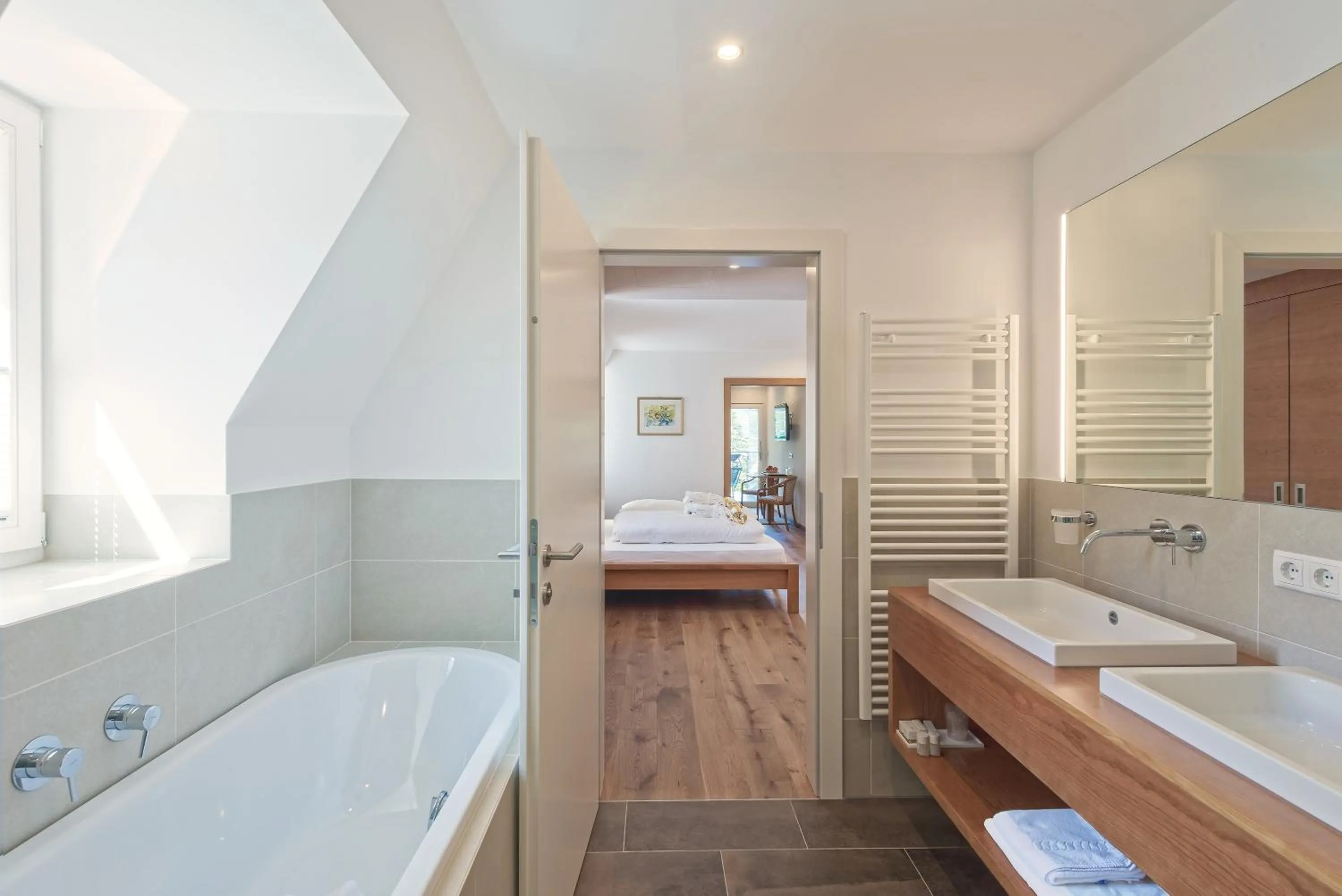 Bathroom in Hotel Sonnenhof