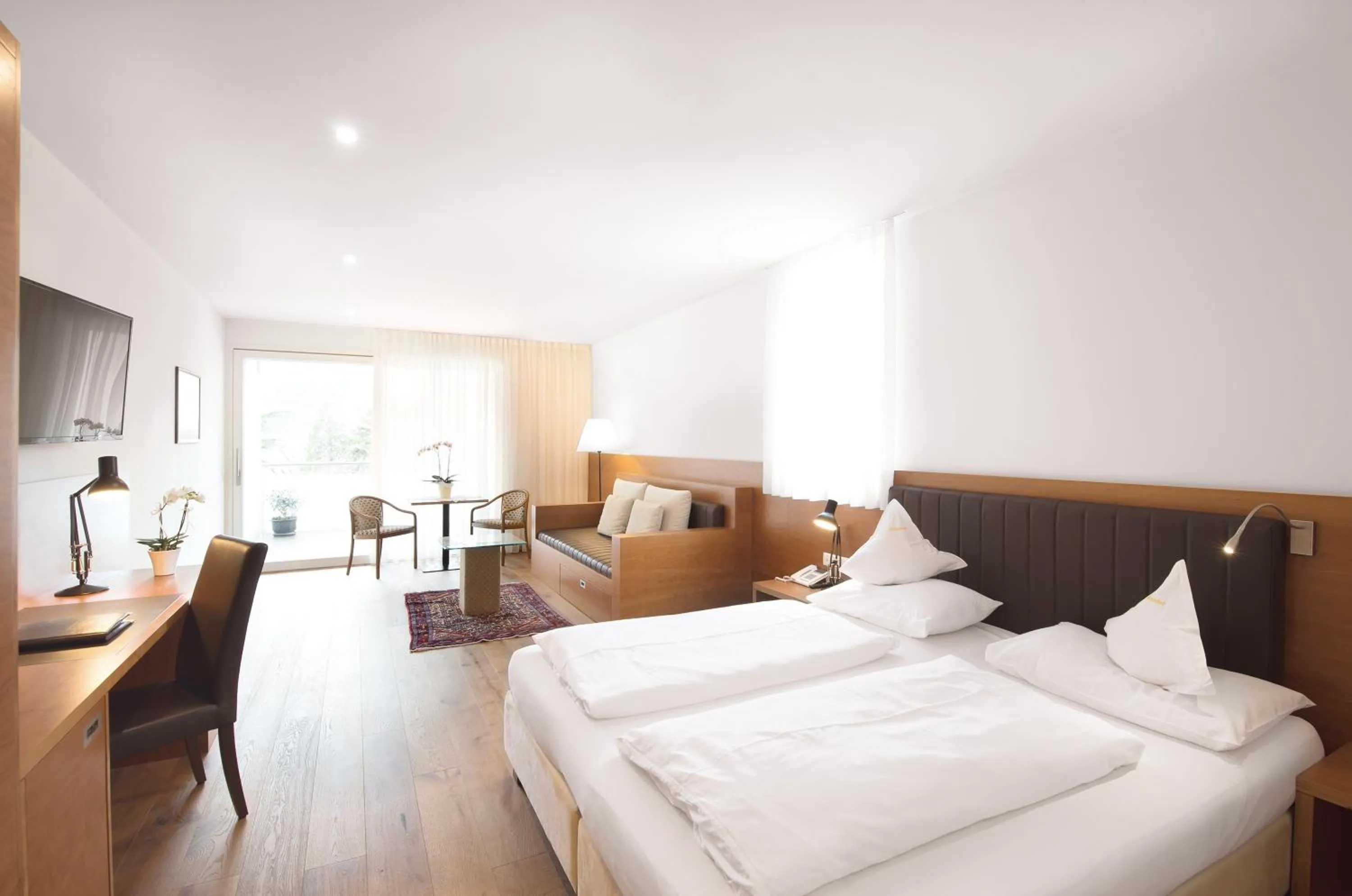 Bed in Hotel Sonnenhof