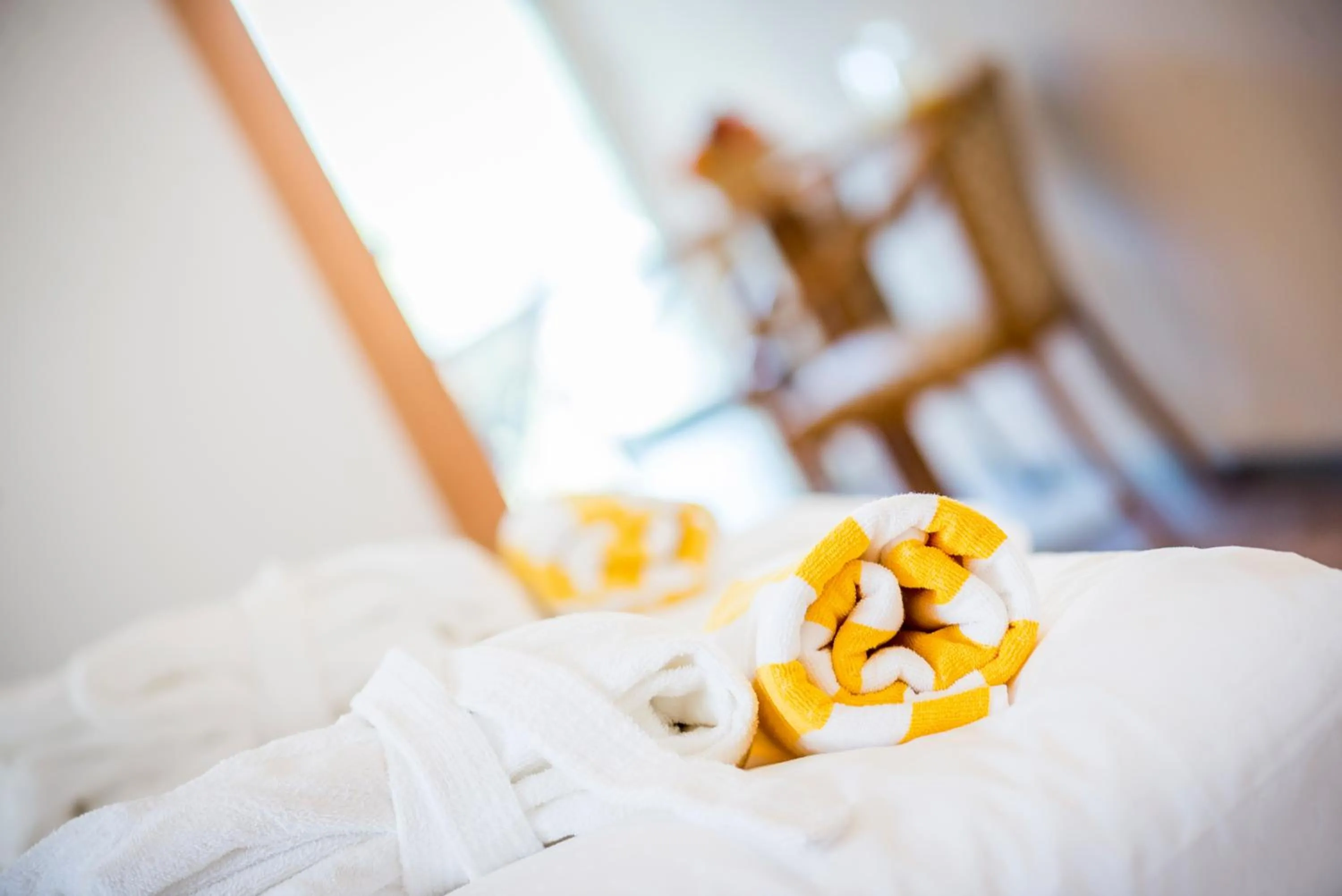 towels, Bed in Hotel Sonnenhof