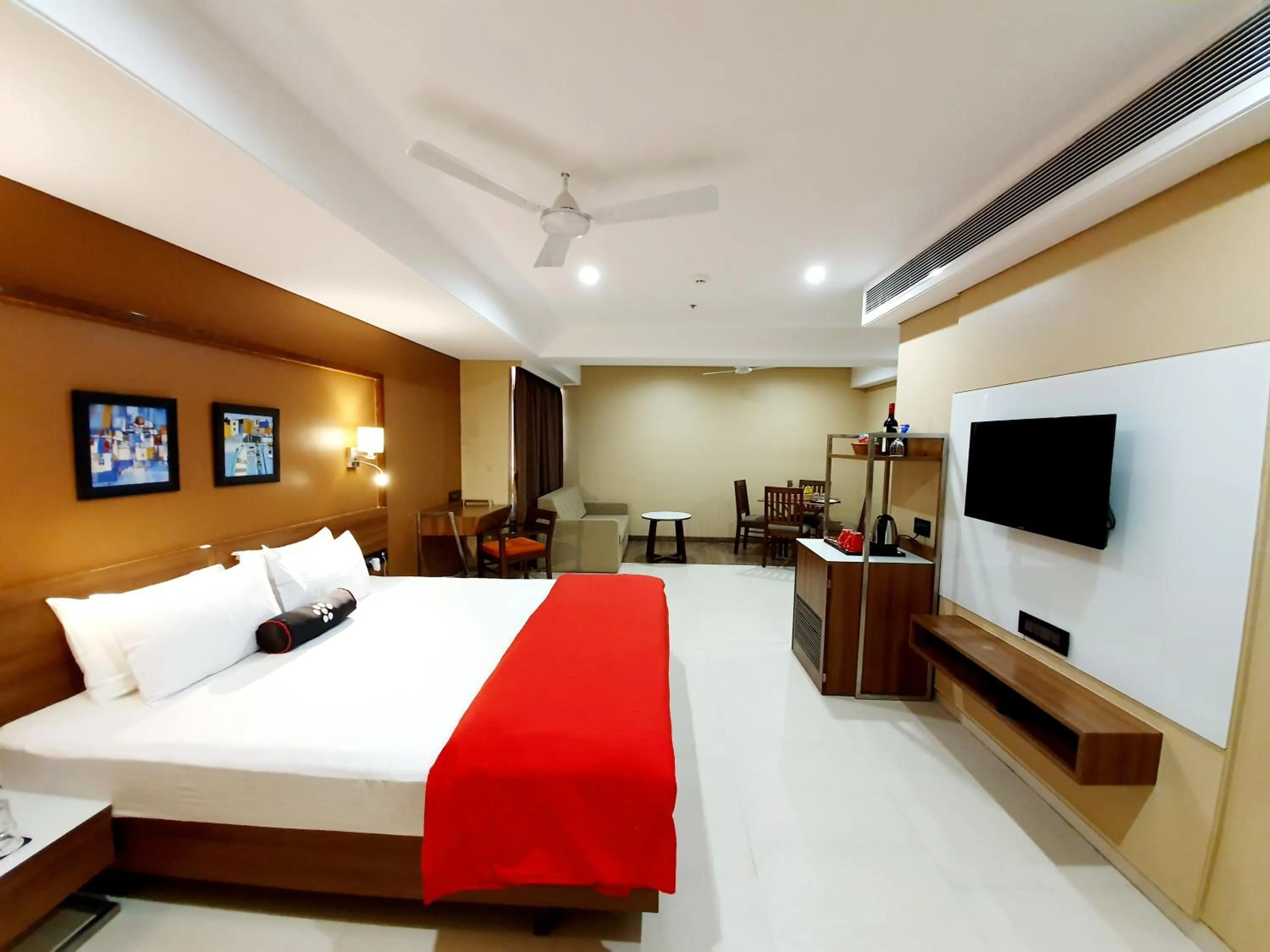 Bedroom, Bed in Enrise by Sayaji ,Pune