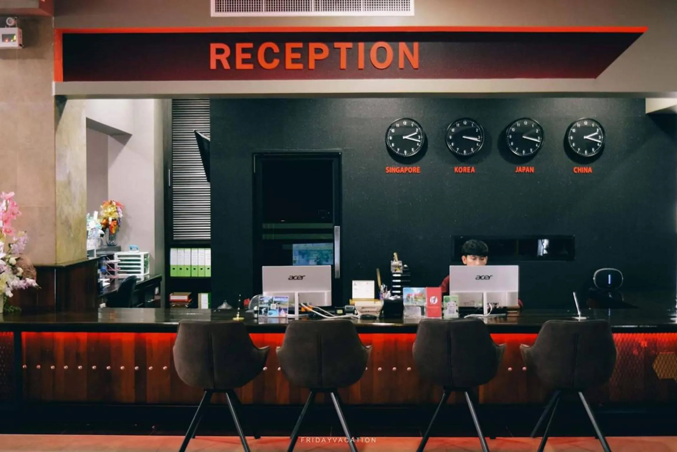 Property building in The Harbour Front Hotel