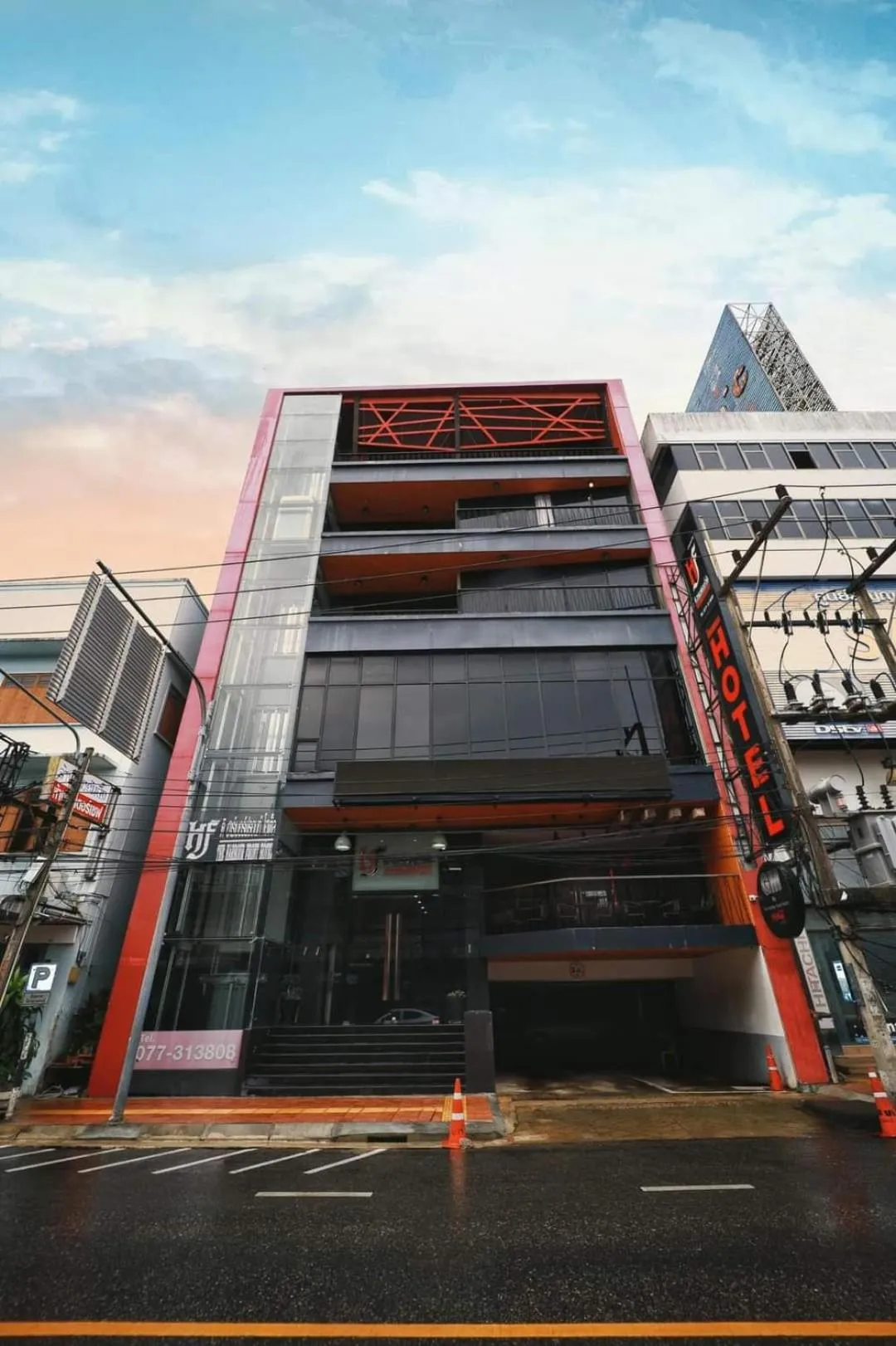 Property building in The Harbour Front Hotel