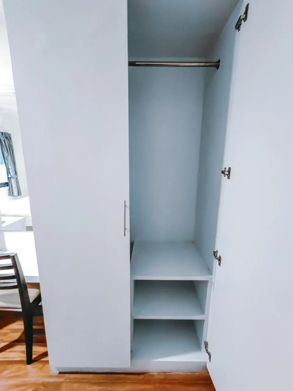 wardrobe in The Harbour Front Hotel