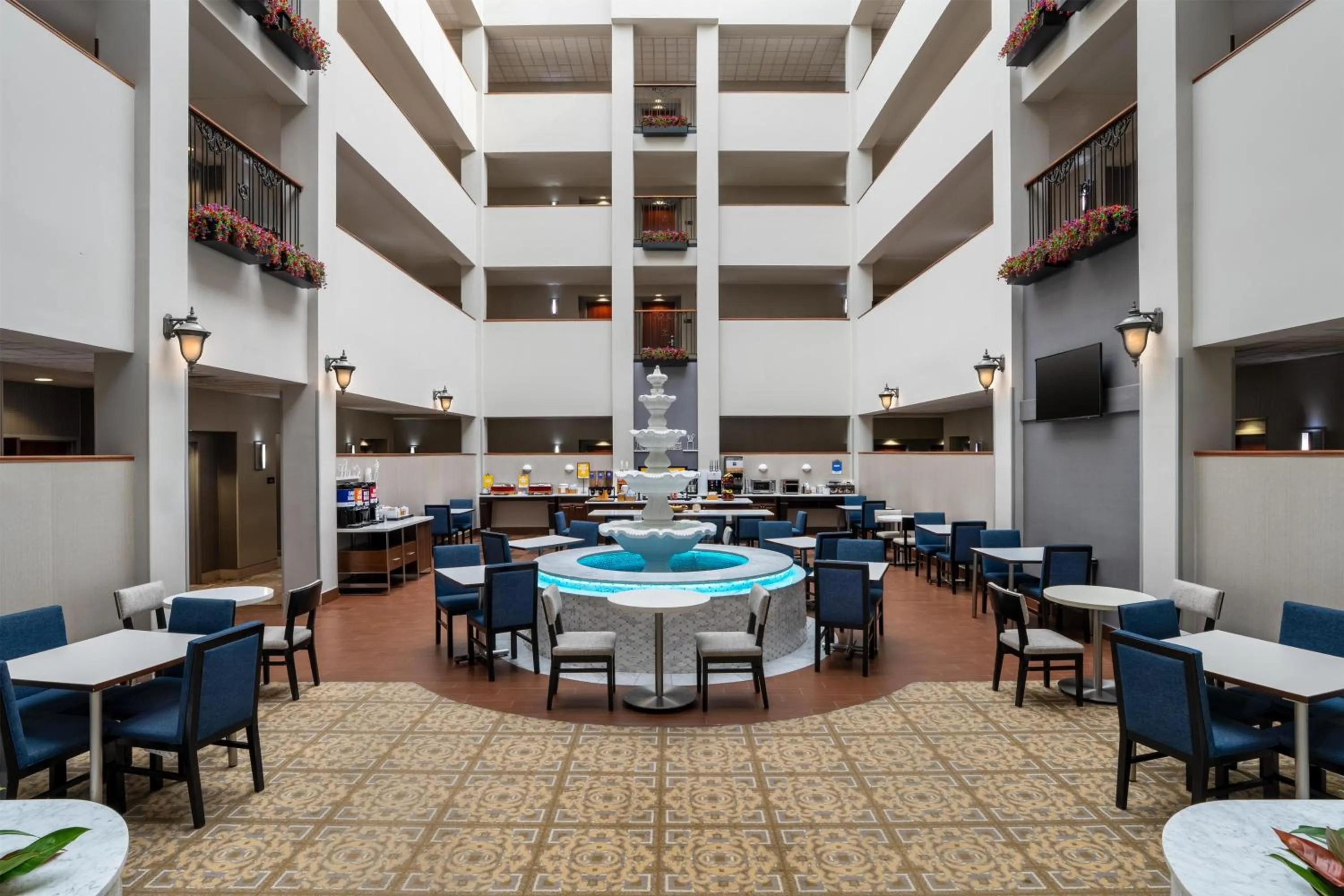 Lobby or reception in Hampton Inn & Suites By Hilton - Rockville Centre