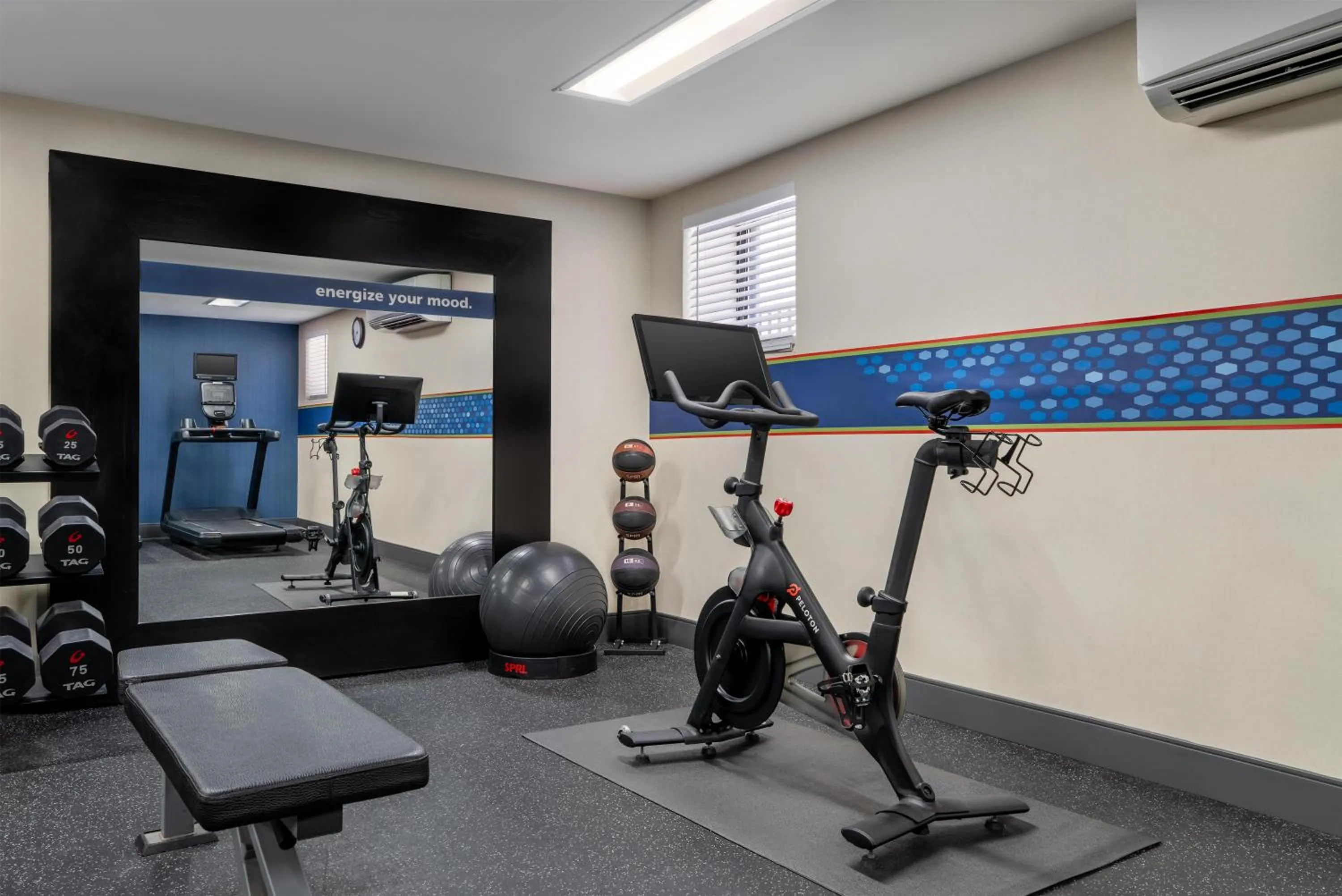 Fitness centre/facilities in Hampton Inn & Suites By Hilton - Rockville Centre