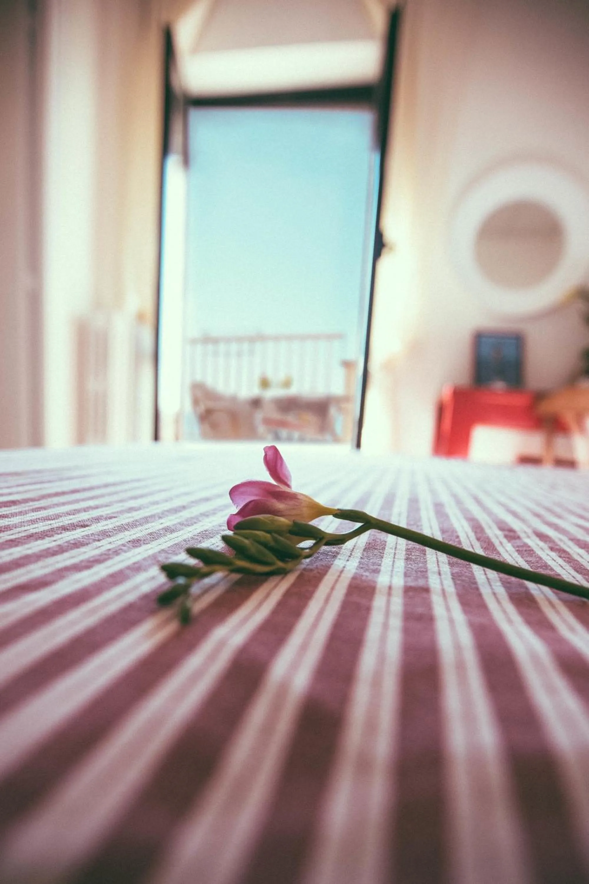 Decorative detail, Bed in Hotel Sirenetta