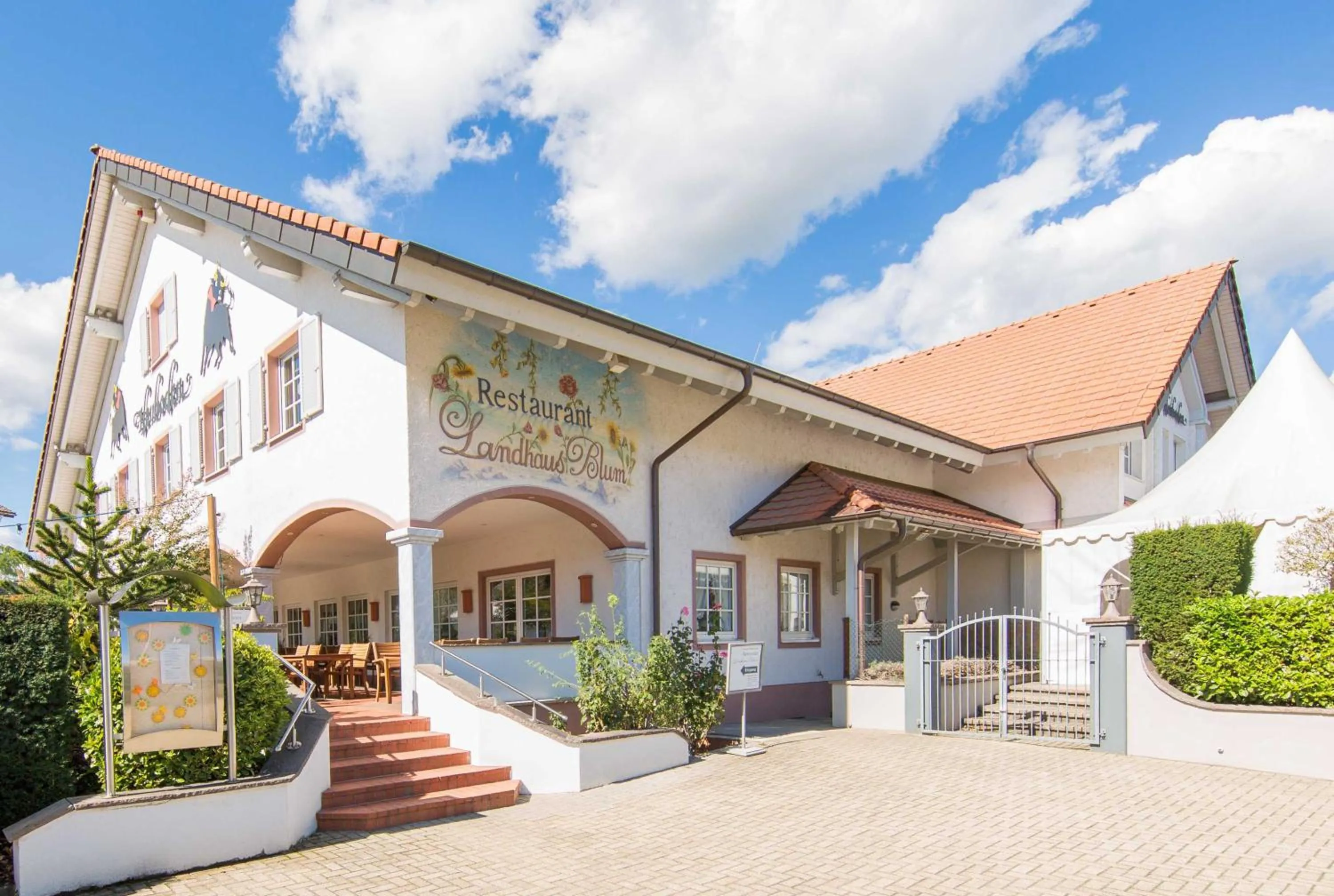 Restaurant/places to eat in Heuboden Hotel Landhaus Blum