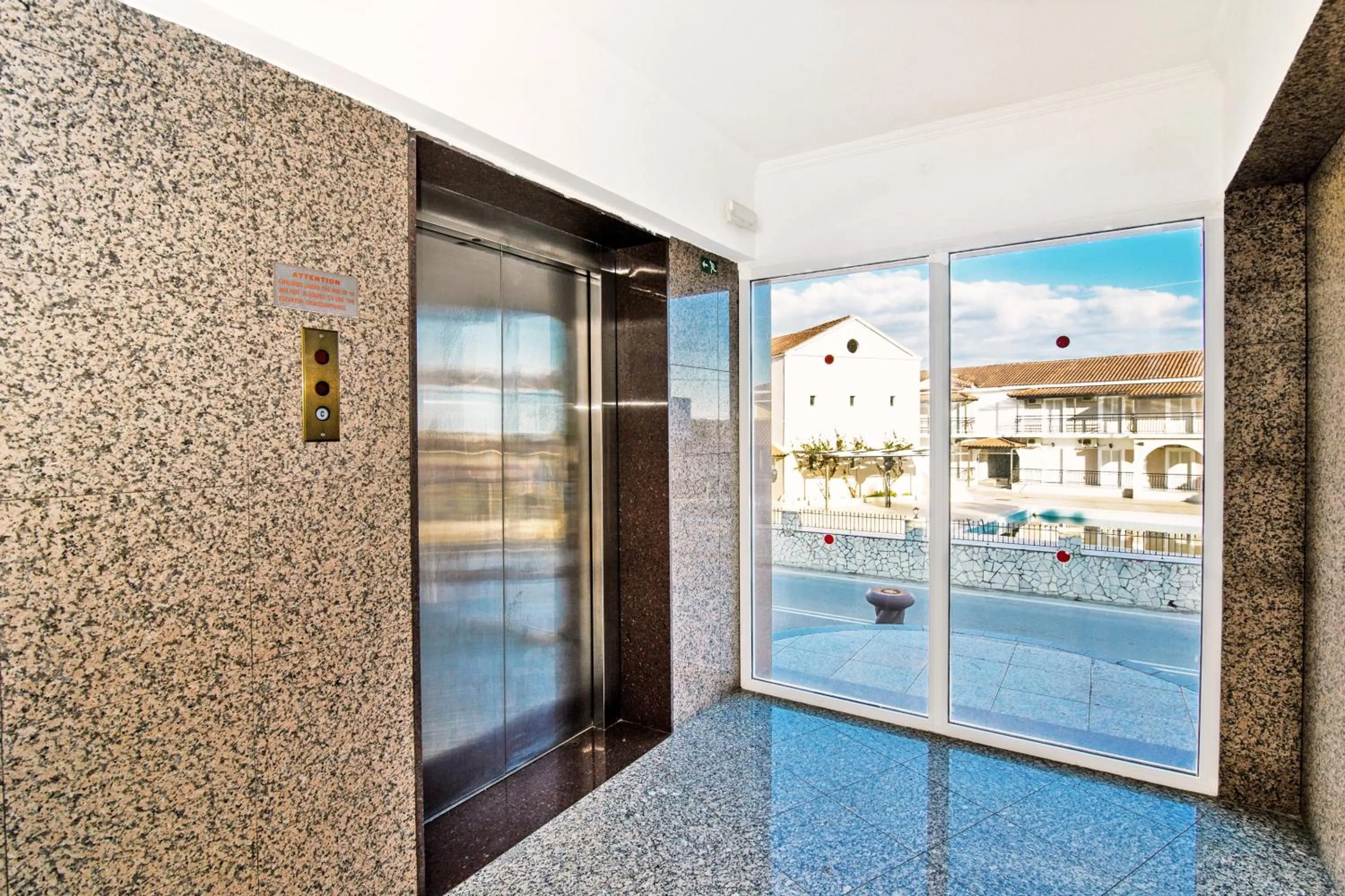 Property building in Hotel Aura