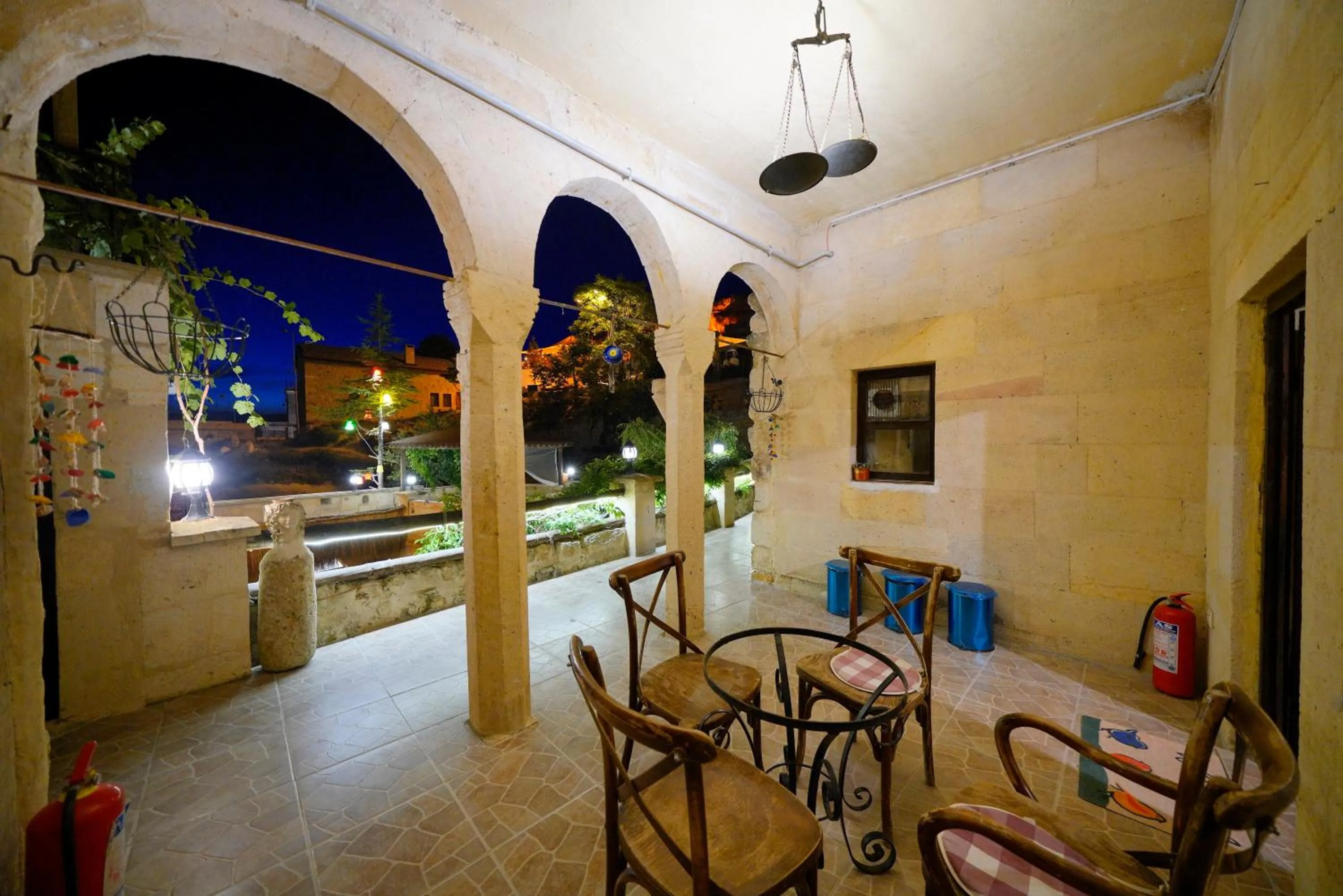 Patio in Antik Cave House