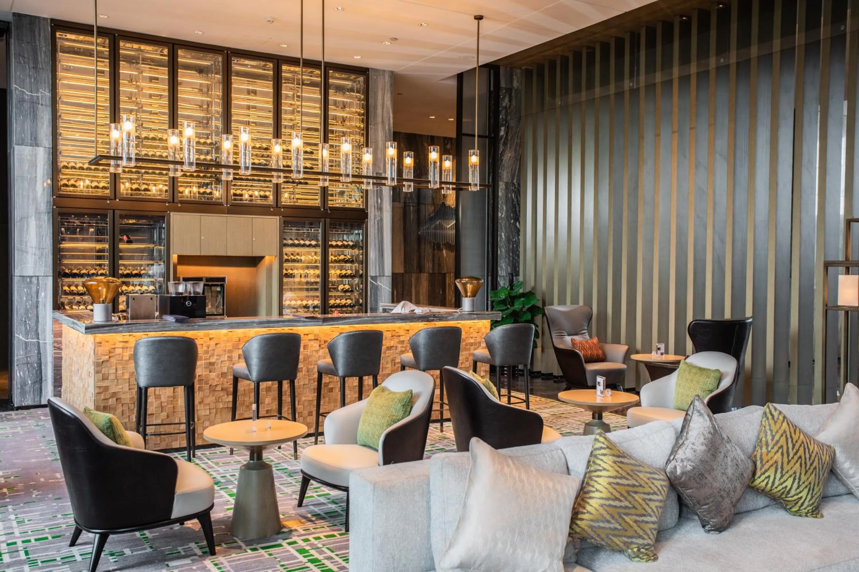 Lounge or bar in Wanda Realm Heshan