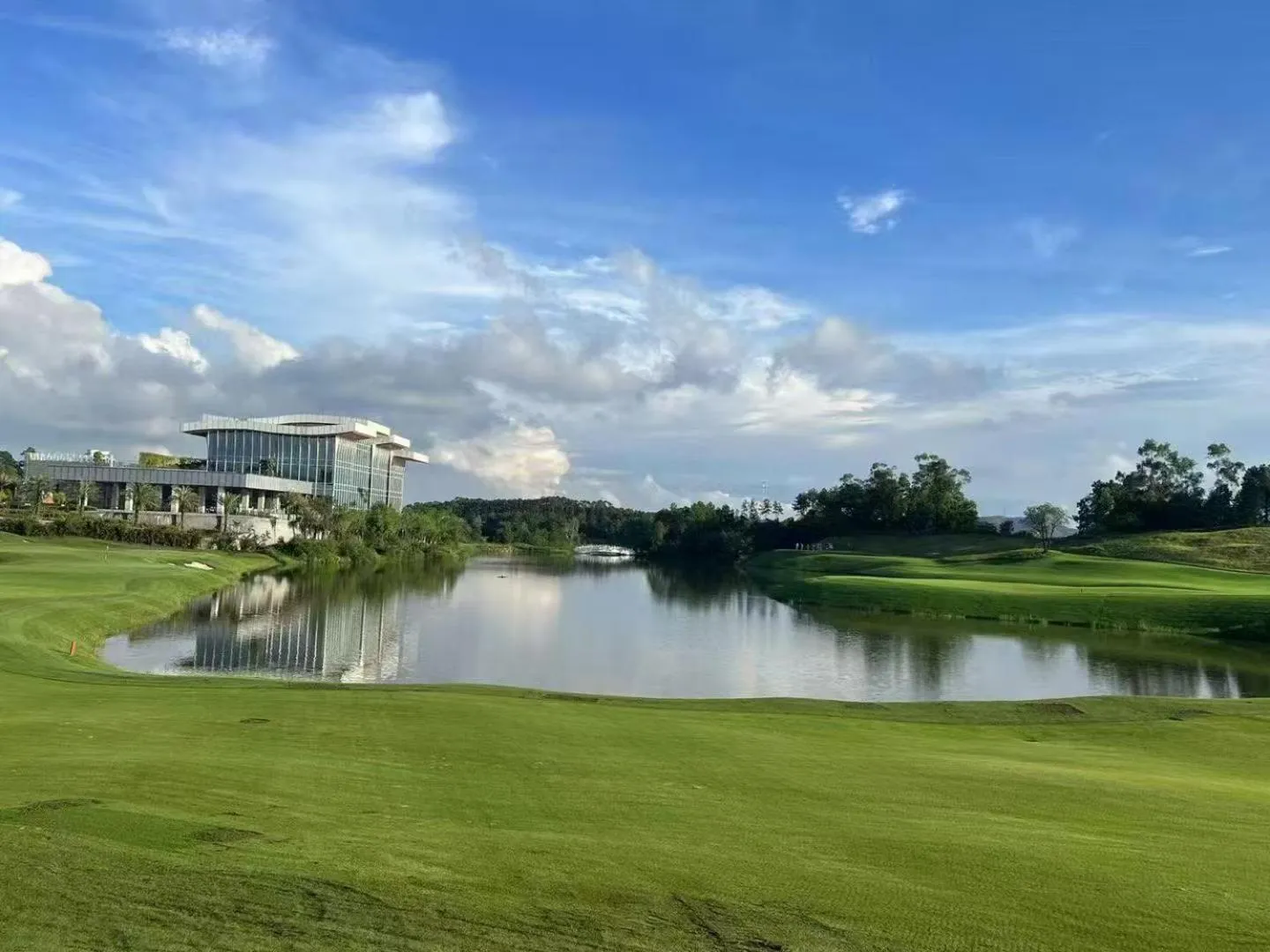 Golfcourse in Wanda Realm Heshan