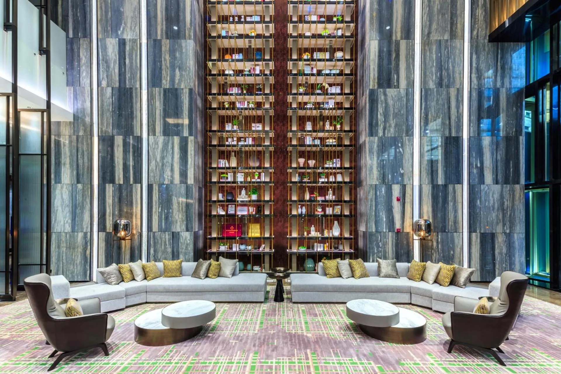 Lobby or reception in Wanda Realm Heshan