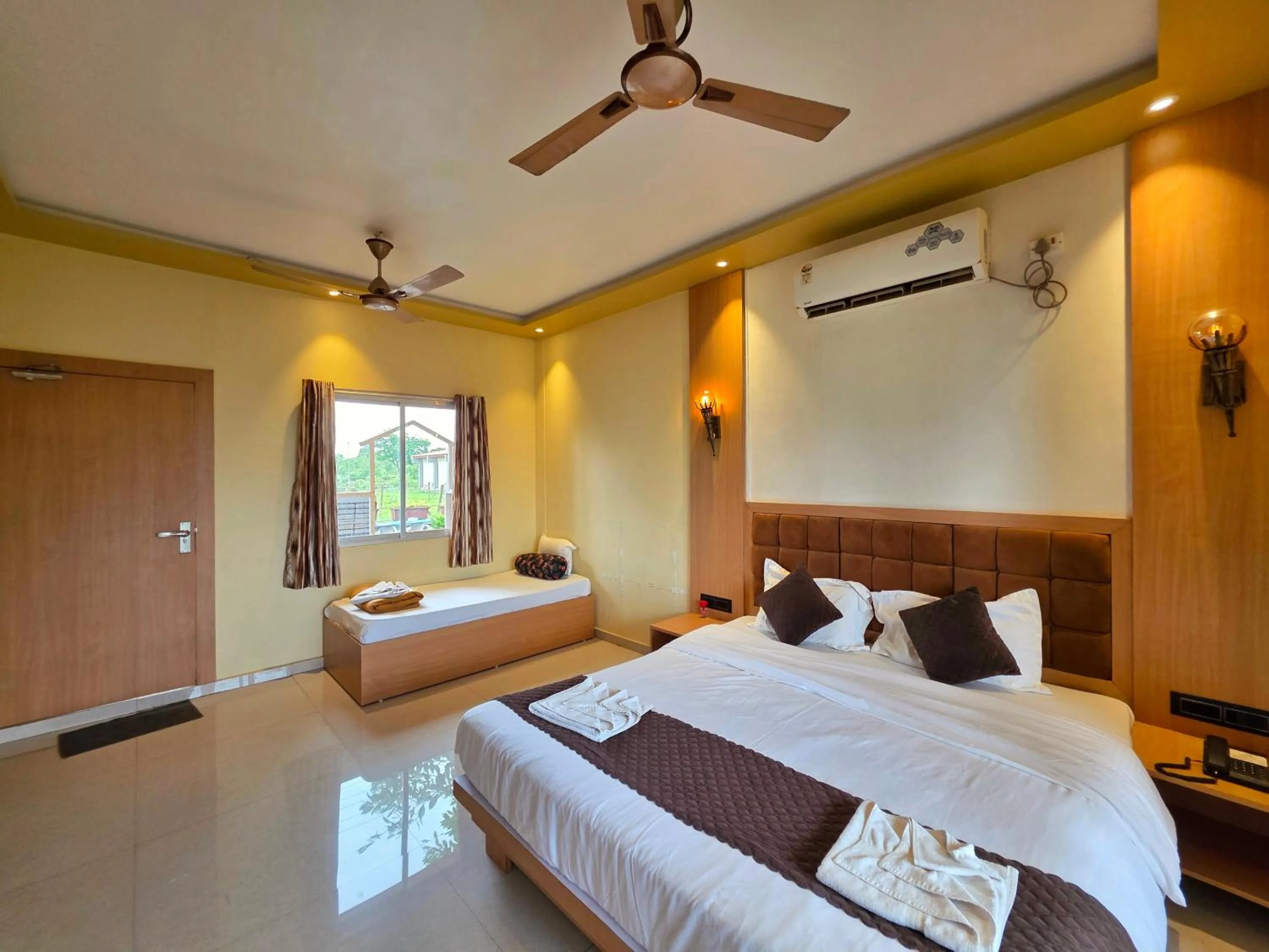 Bed in Relax Adventure Resort