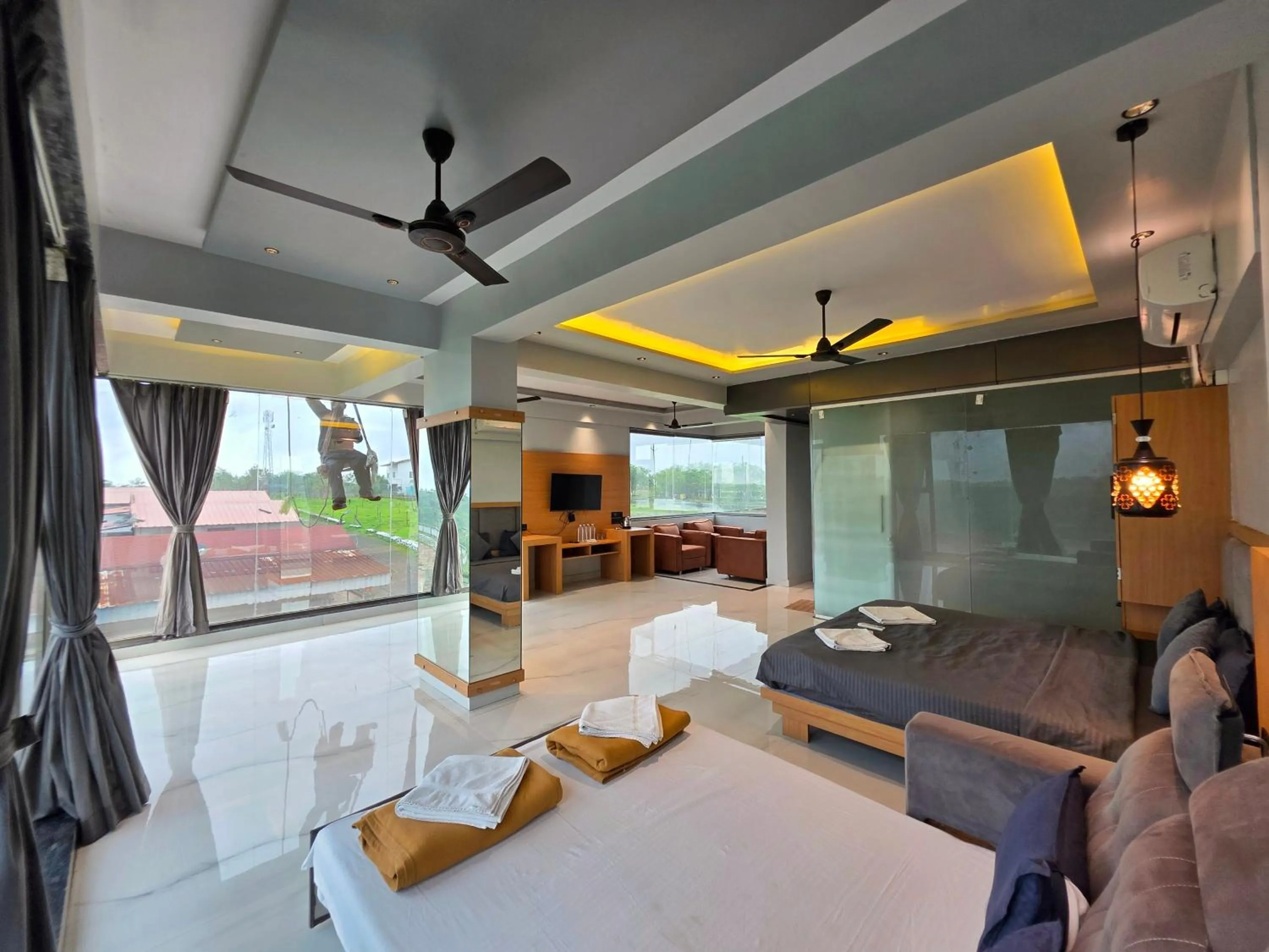 Bed in Relax Adventure Resort