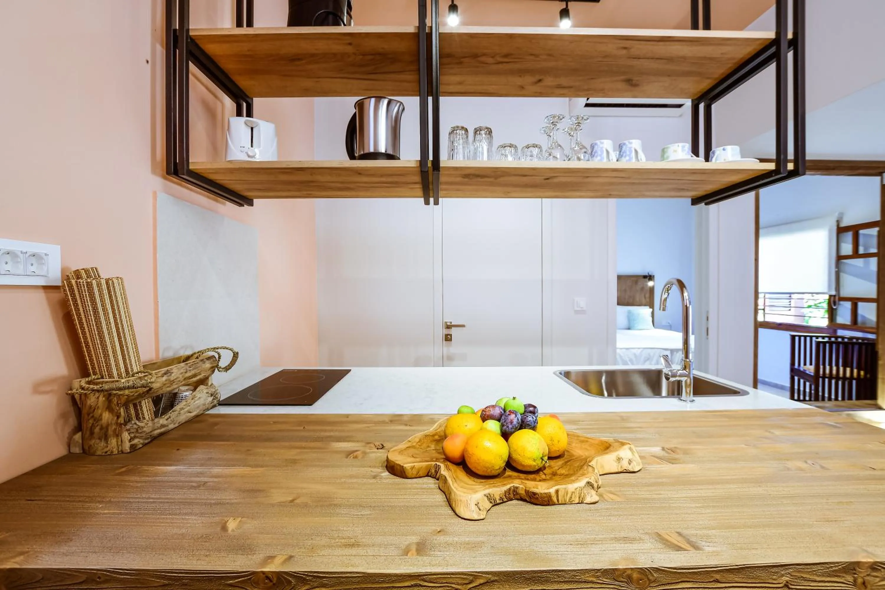 Kitchen or kitchenette in Anais Collection Hotels & Suites