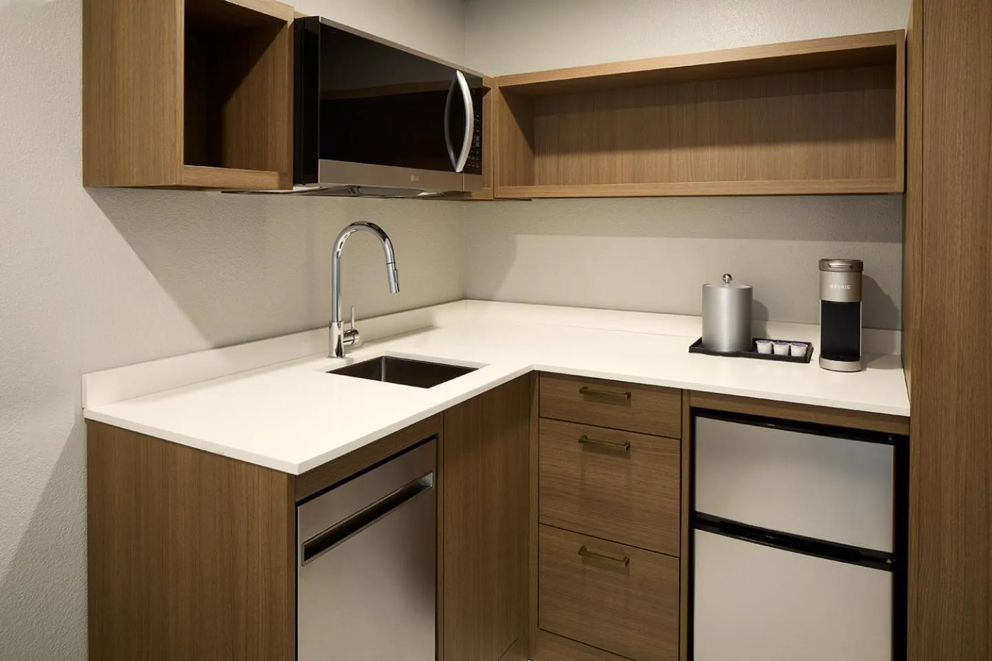 Kitchen or kitchenette in Holiday Inn & Suites Montreal Airport by IHG