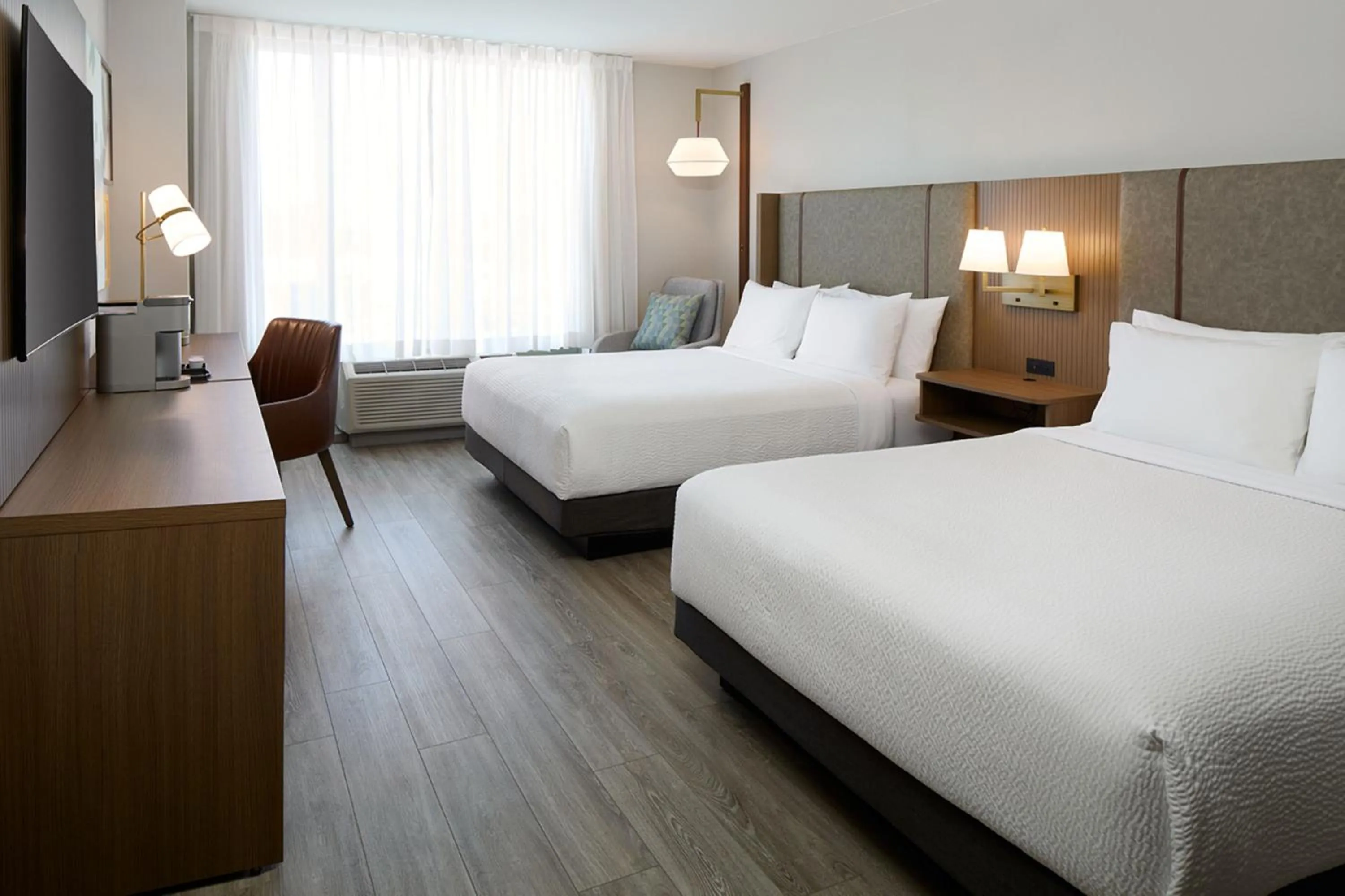 Photo of the whole room, Bed in Holiday Inn & Suites Montreal Airport by IHG
