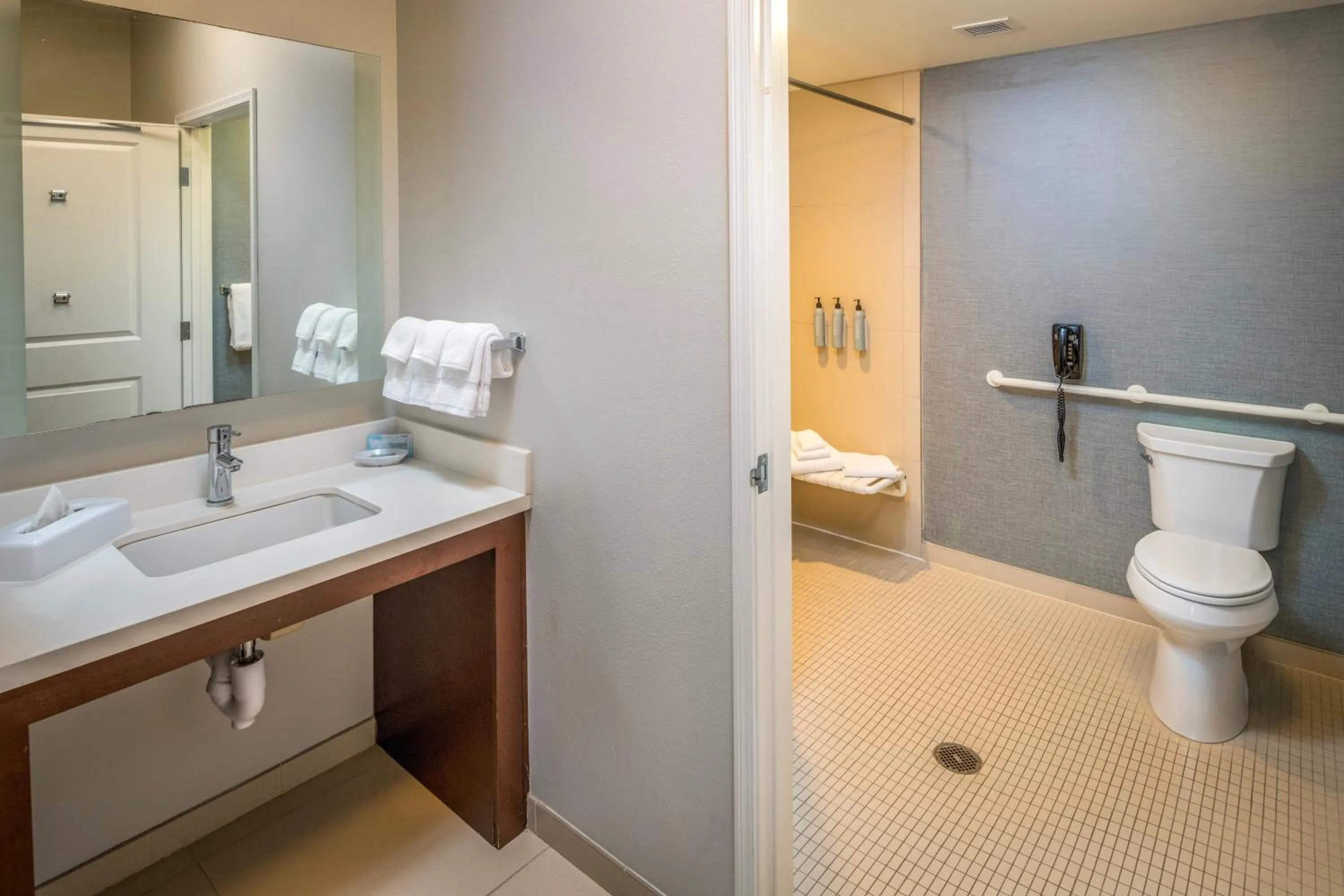 Shower in Residence Inn by Marriott Williamsport