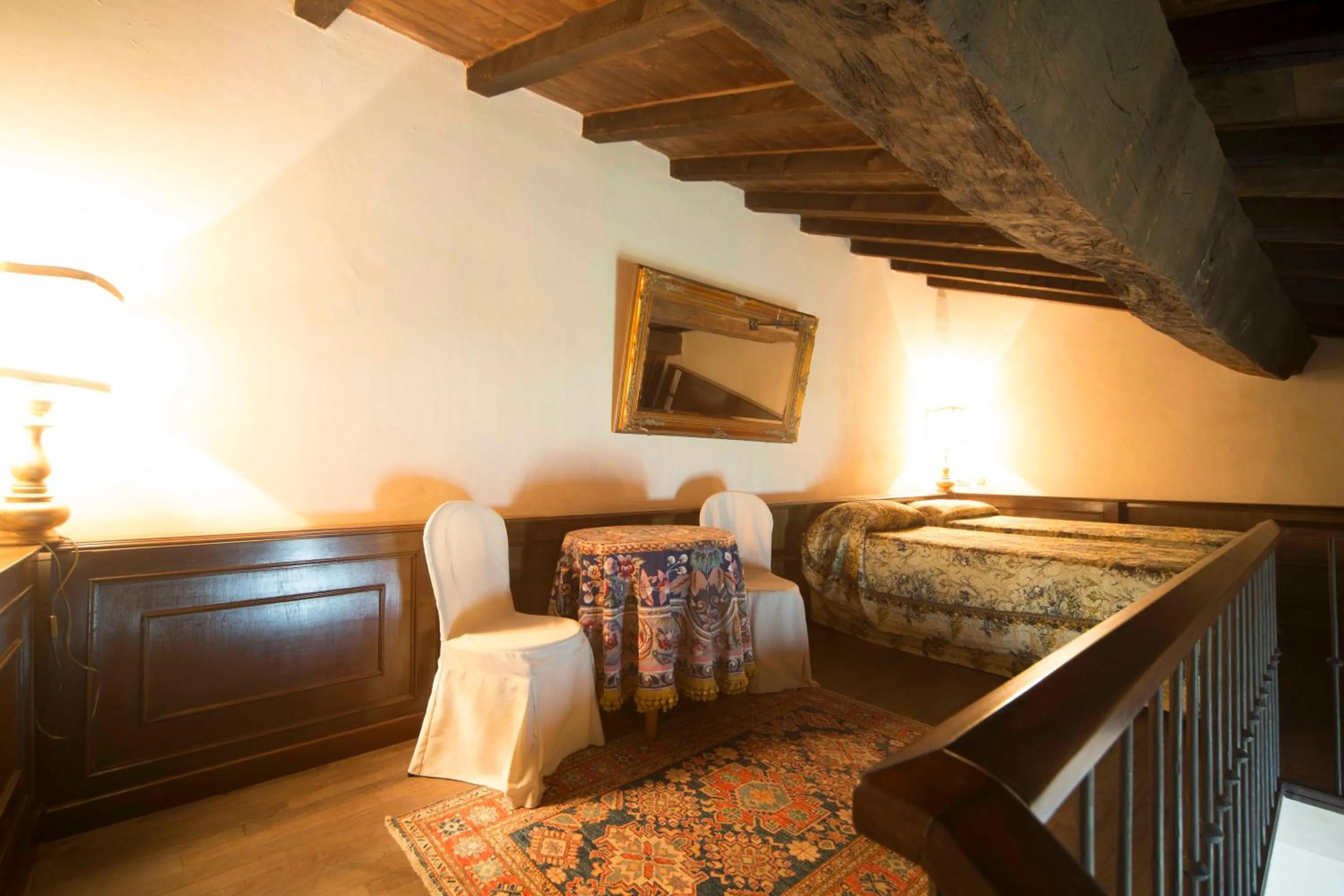 Bed in Hotel Castello Di Vigoleno