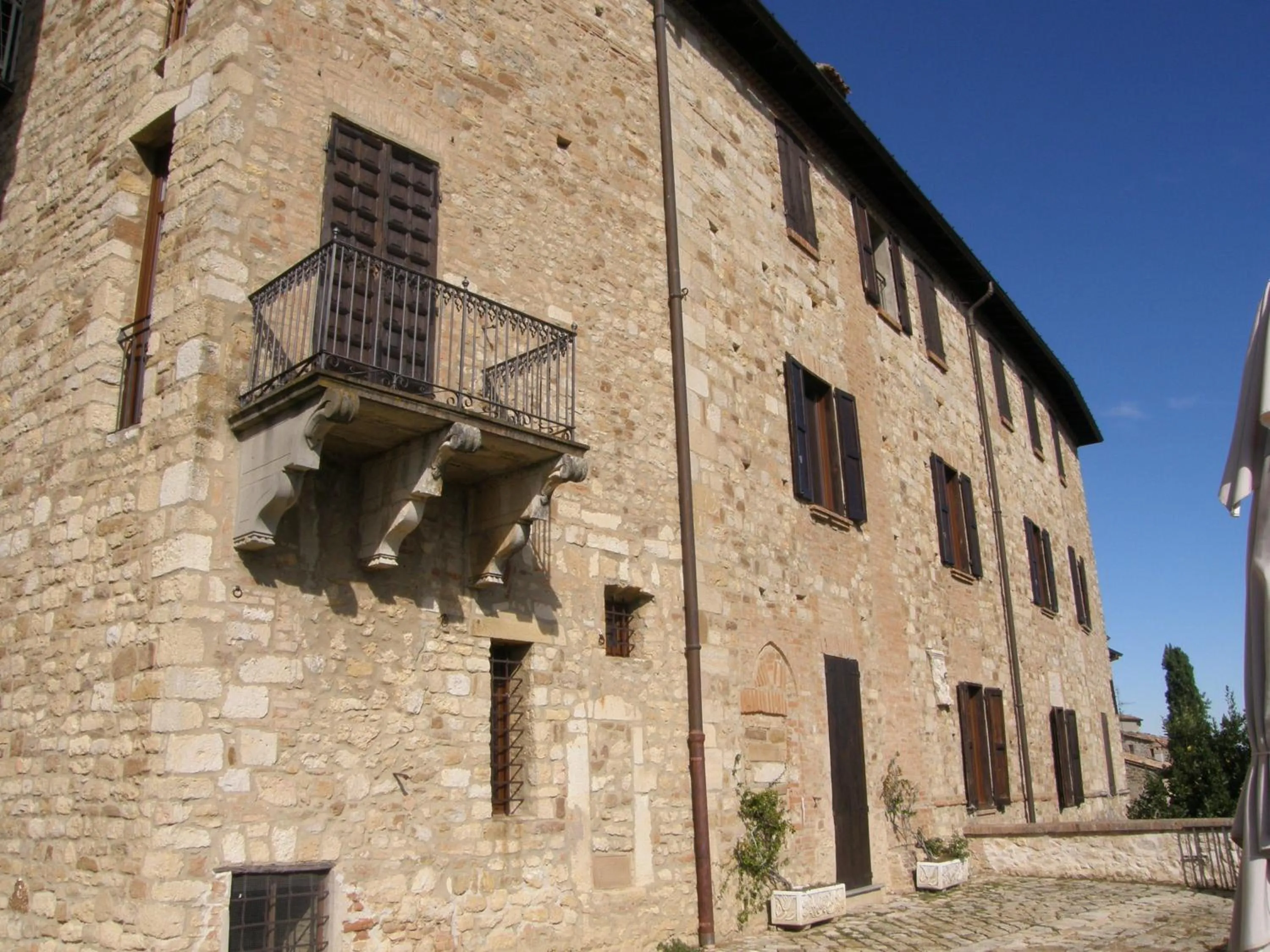 Property building in Hotel Castello Di Vigoleno
