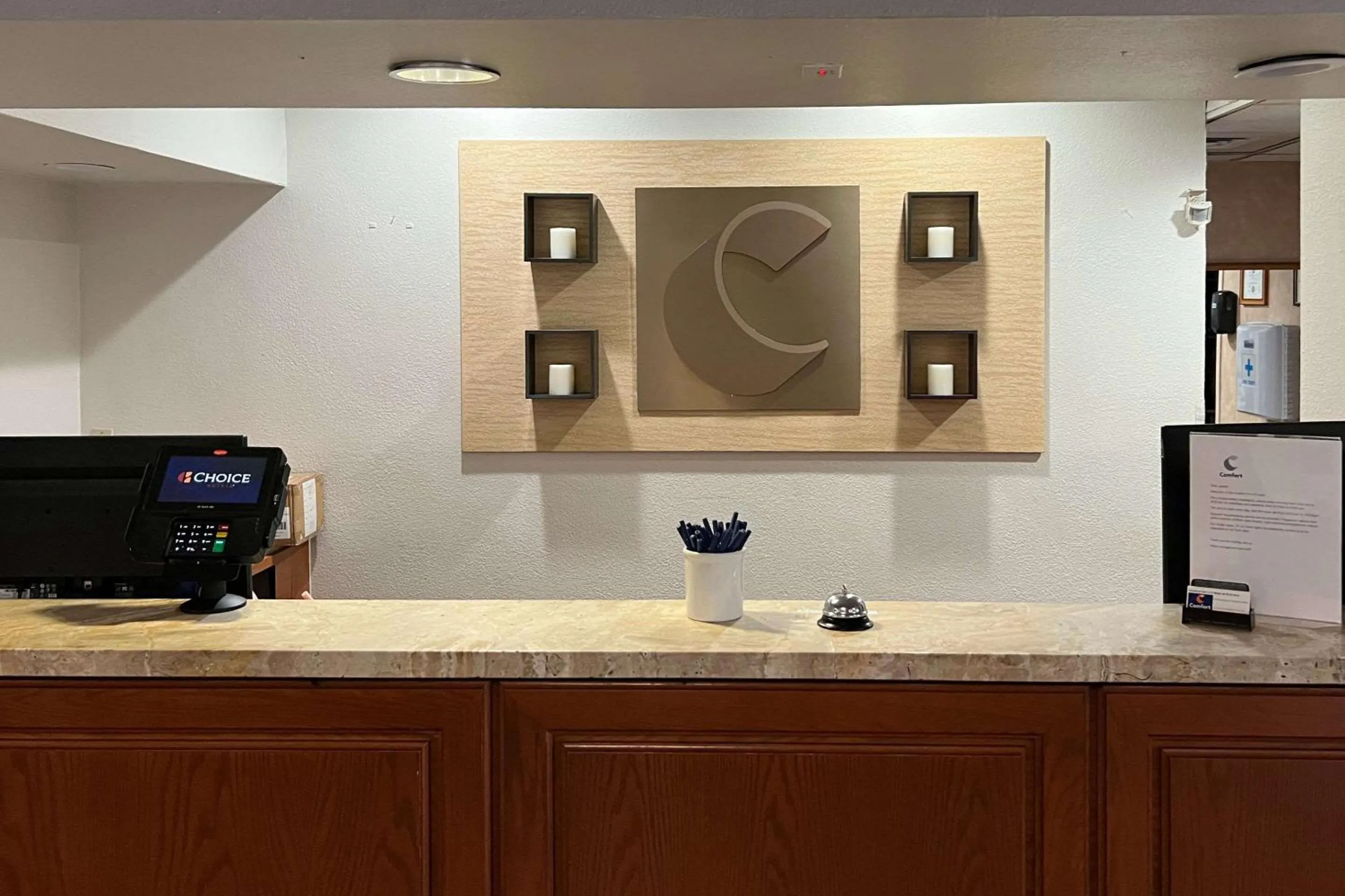 Lobby or reception in Comfort Inn I-10 West at 51st Ave