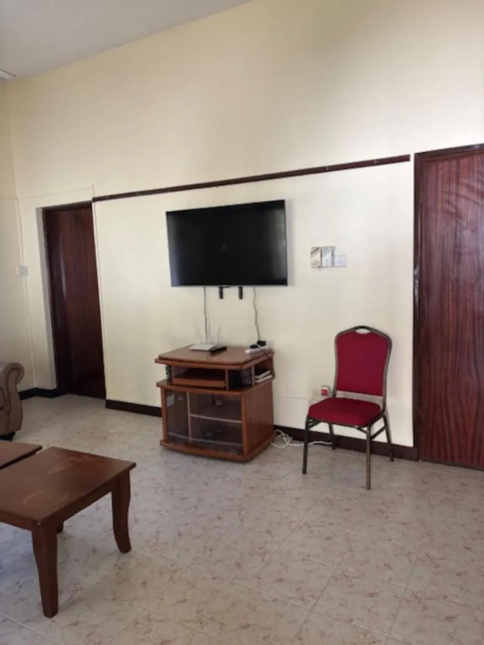 Seating area in Mei Place Apartments