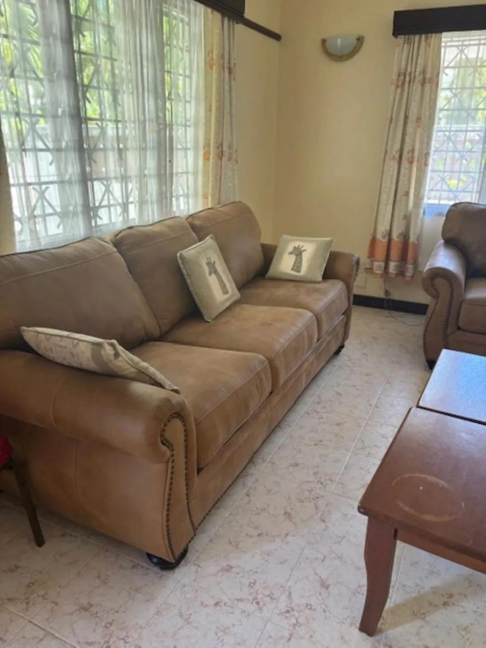 Seating area in Mei Place Apartments