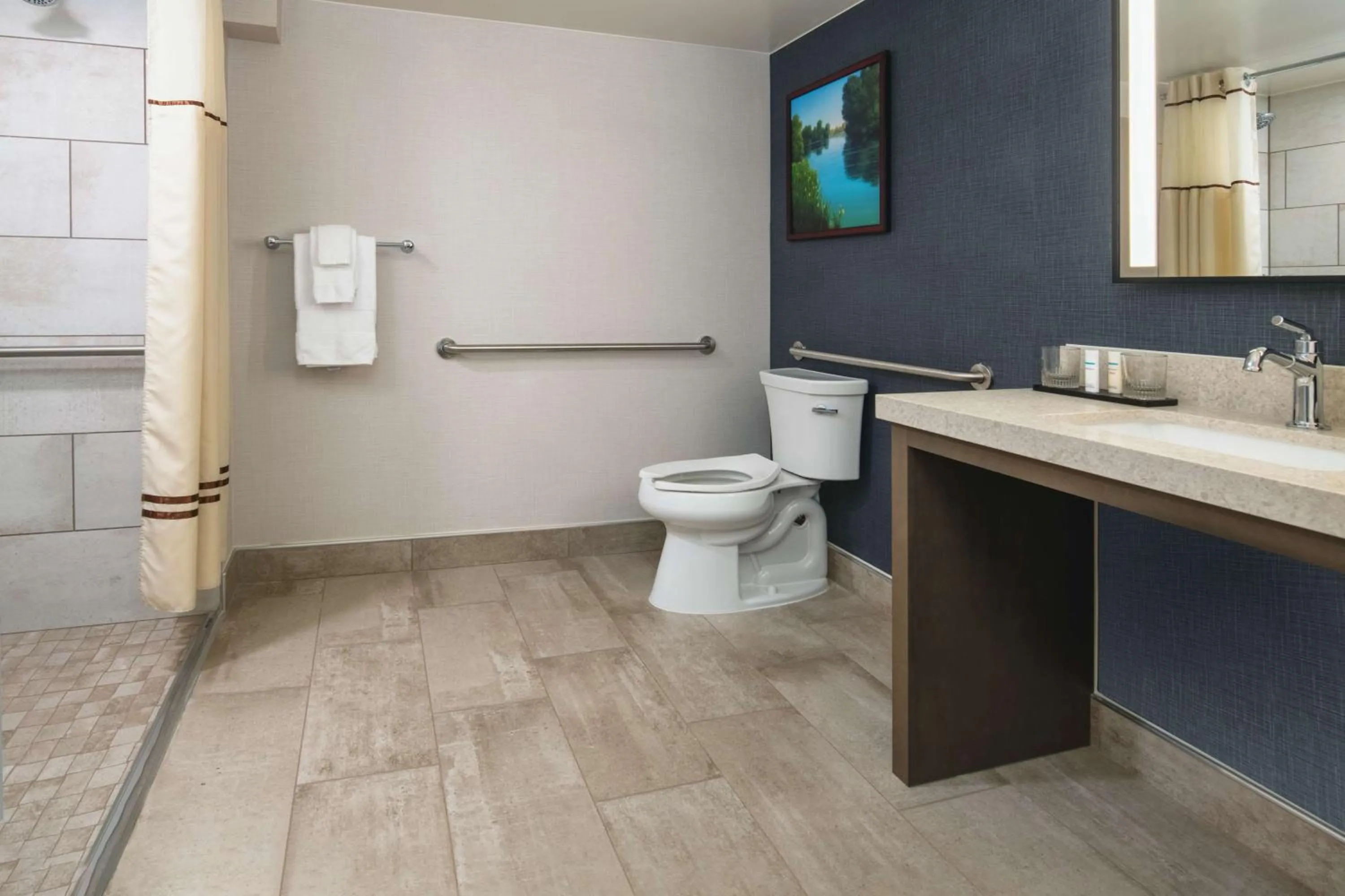 Bathroom in Embassy Suites by Hilton Sacramento Riverfront Promenade