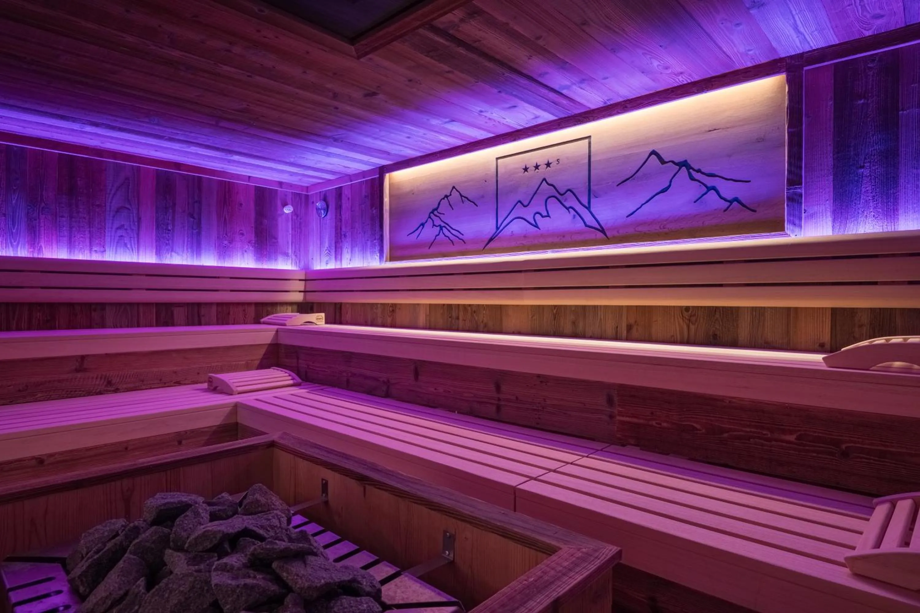 Sauna in Sporthotel St. Michael