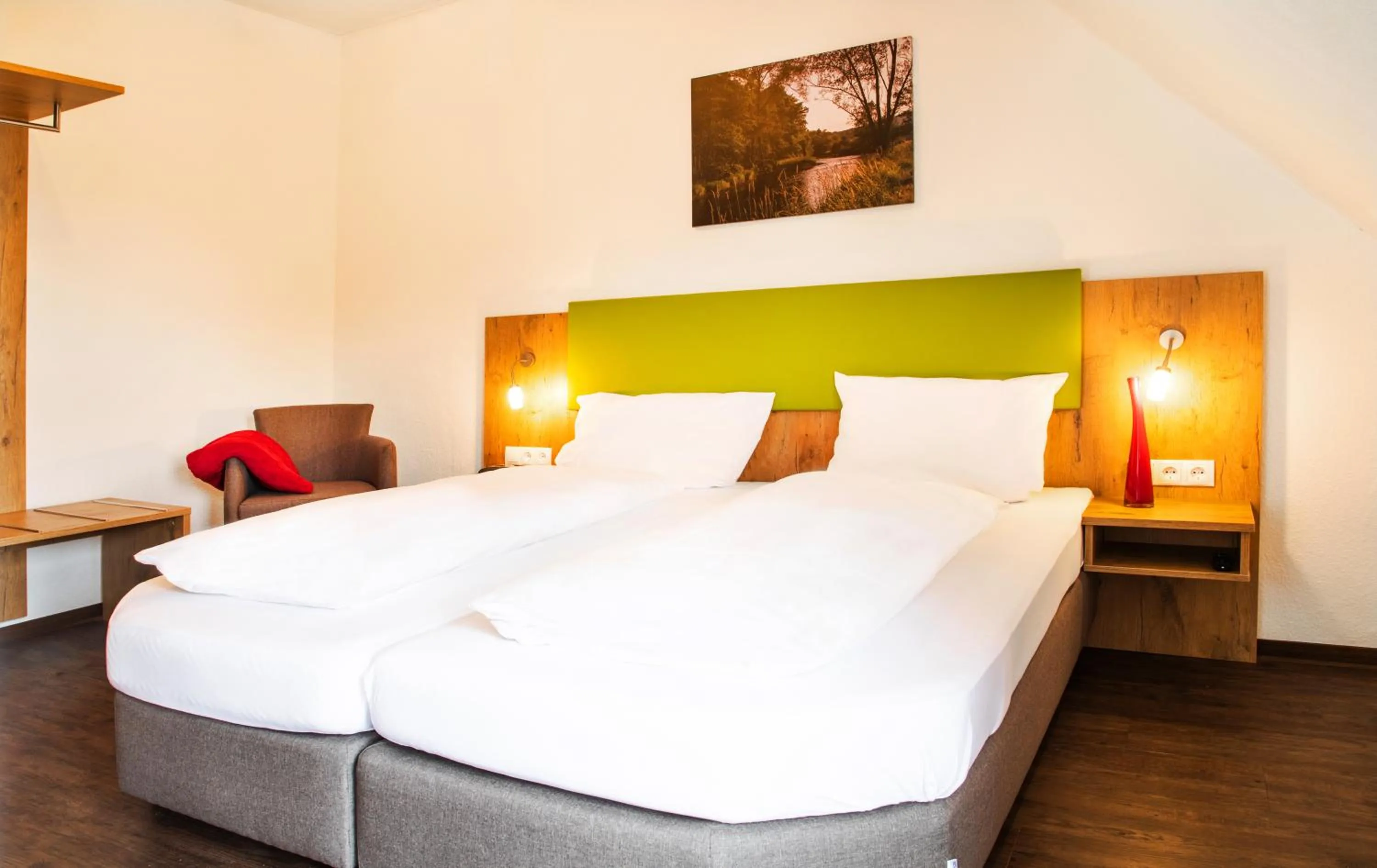 Bed in Landhotel Fernblick