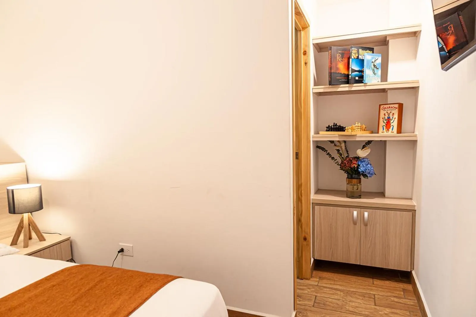 Bed in Hotel Mirador de Boquia Salento