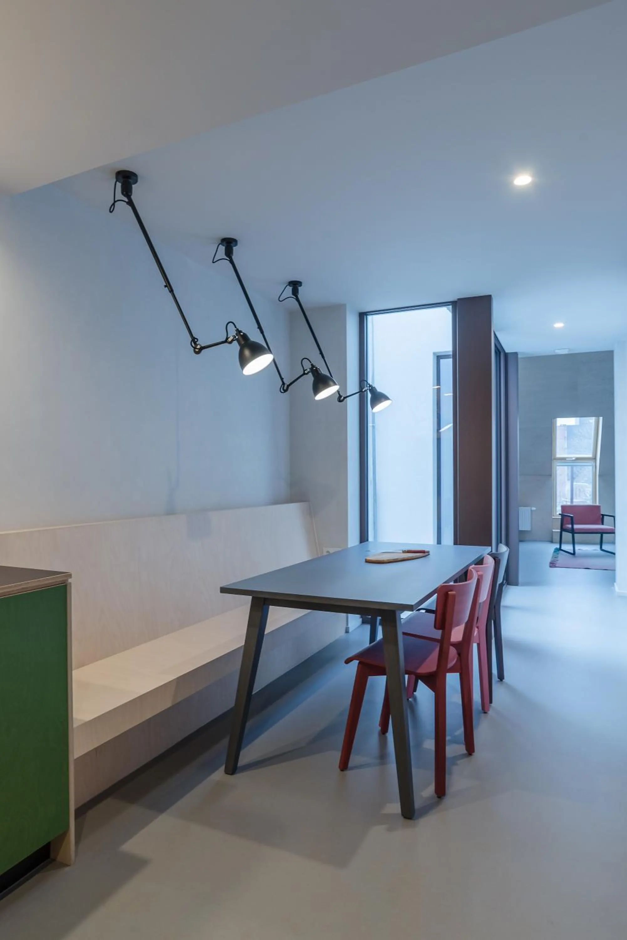 Dining area, Bed in The Hide
