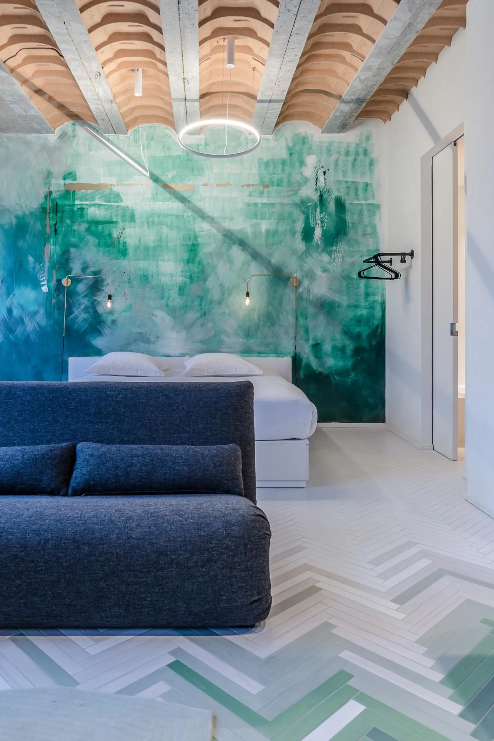 Living room in The Hide