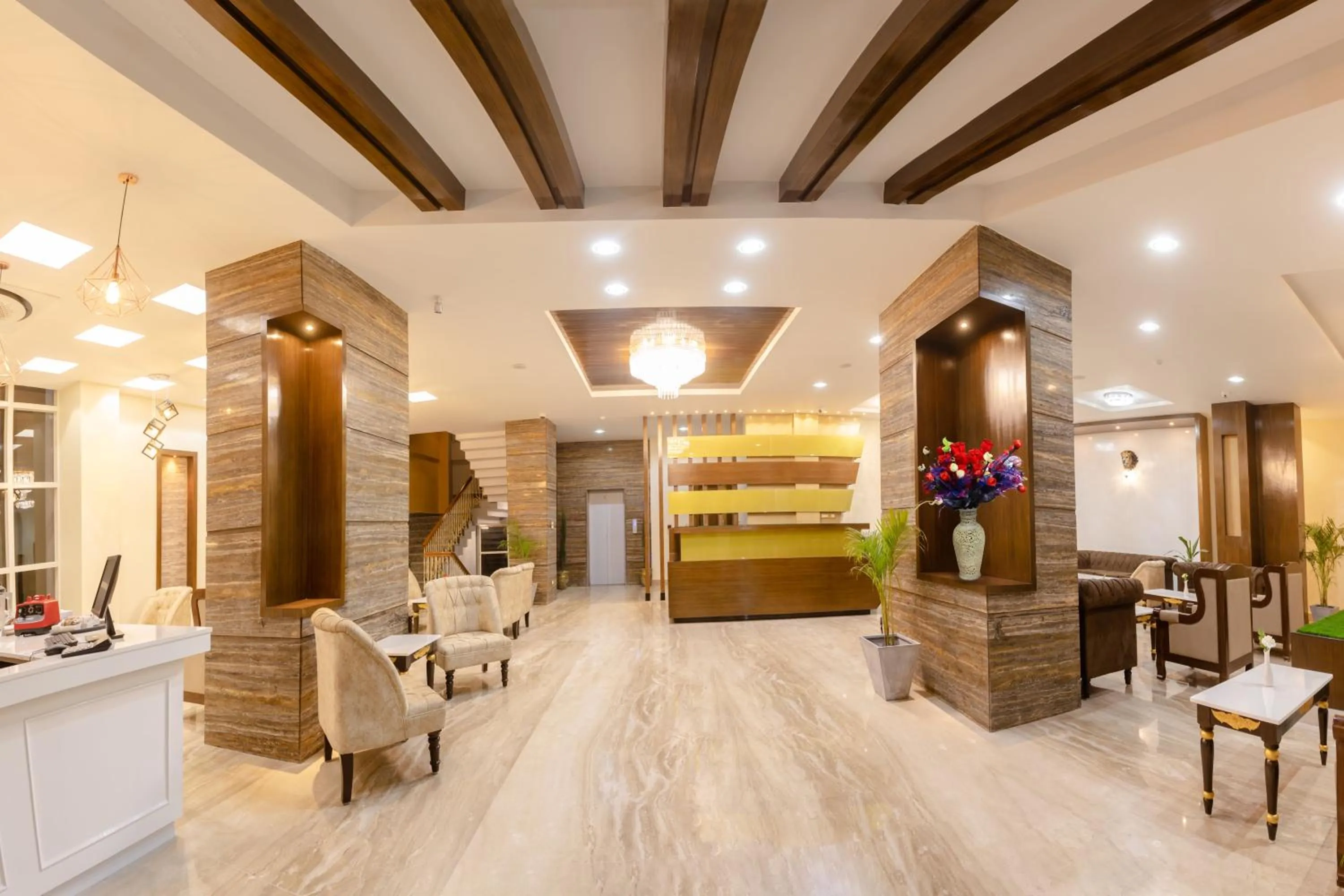 Lobby or reception in Regenta Place Sabrina Kathmandu Nepal