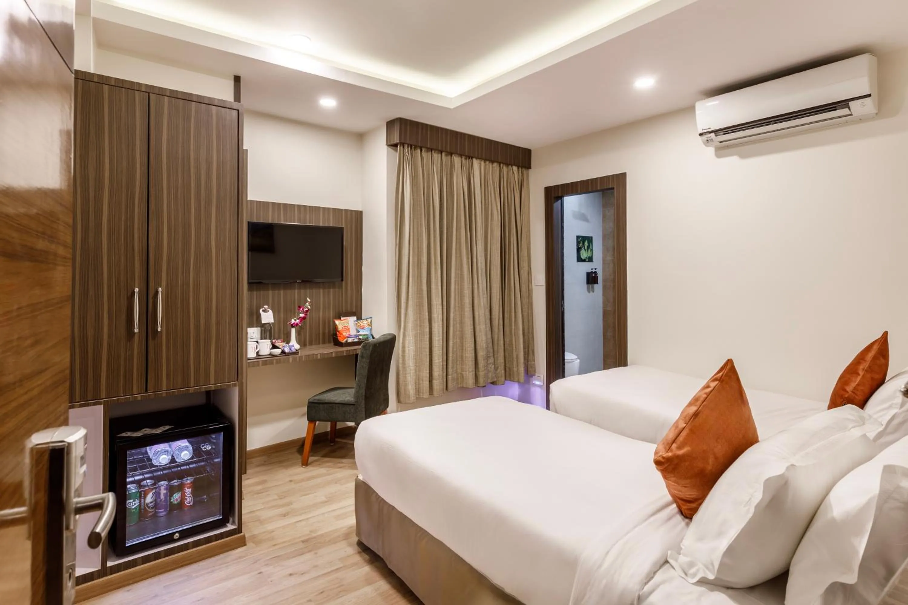 Bed in Regenta Place Sabrina Kathmandu Nepal