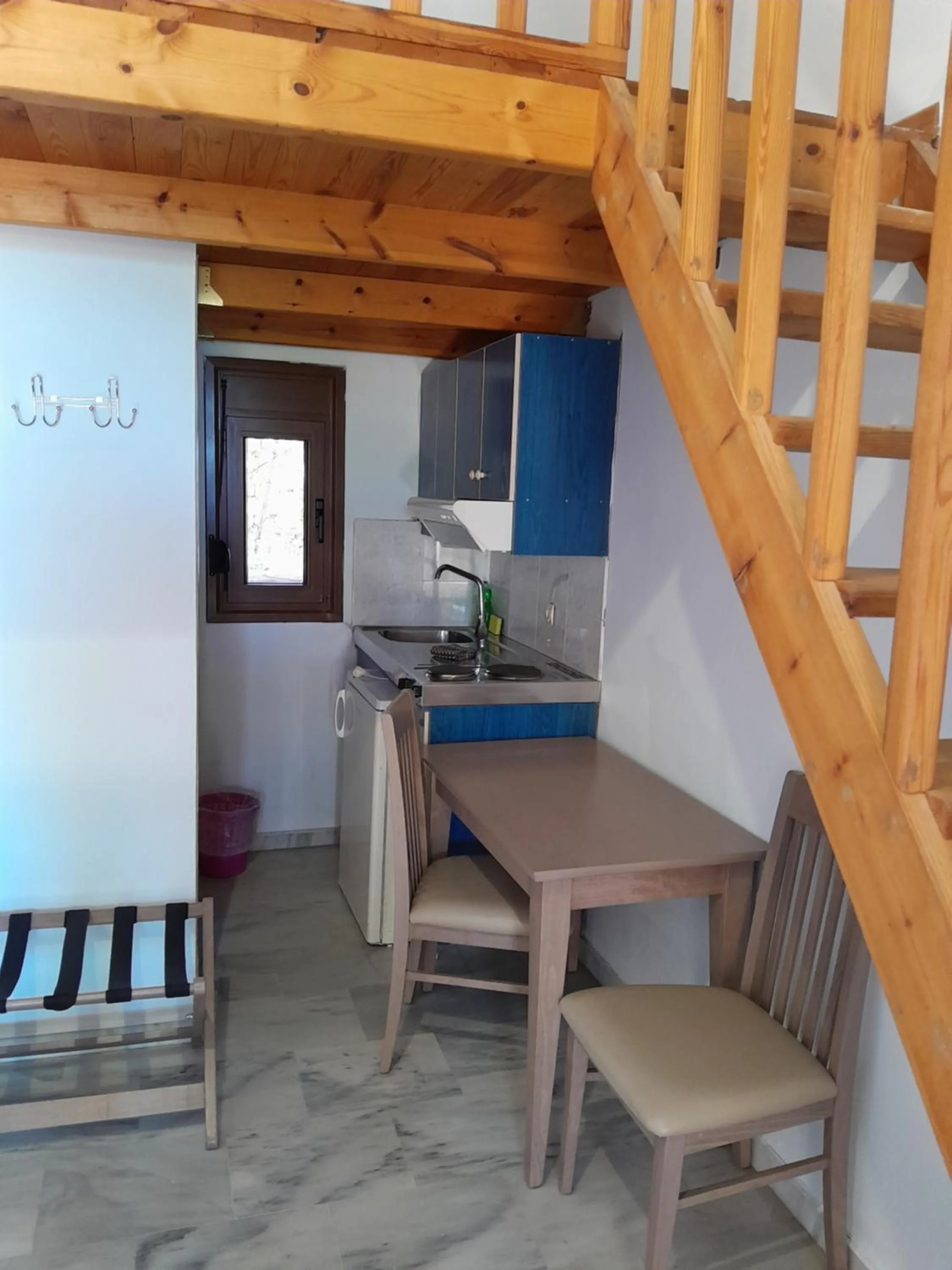 Kitchen or kitchenette in Kavos Melissa Studios