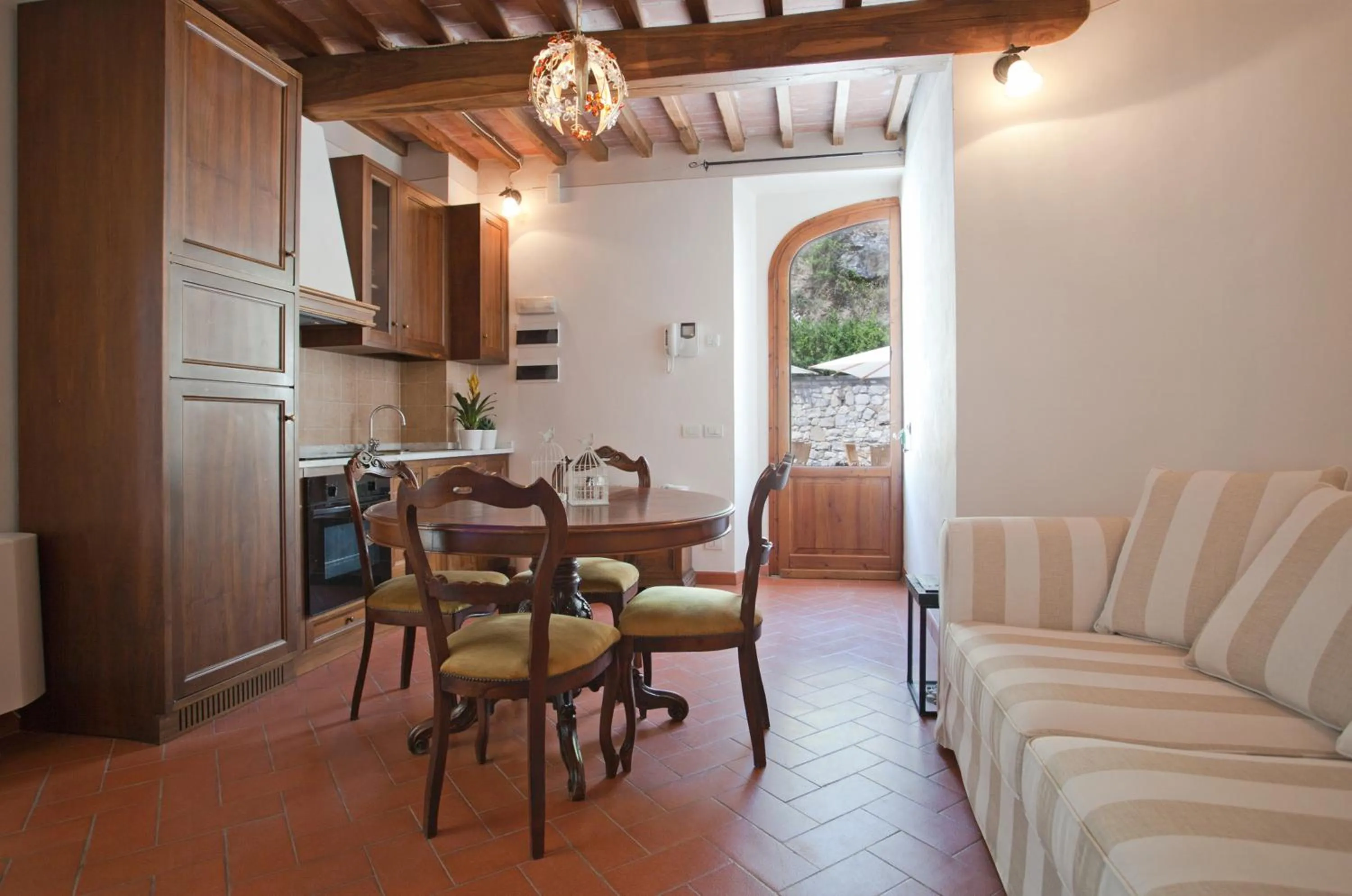 Kitchen or kitchenette in Relais Villa Belvedere