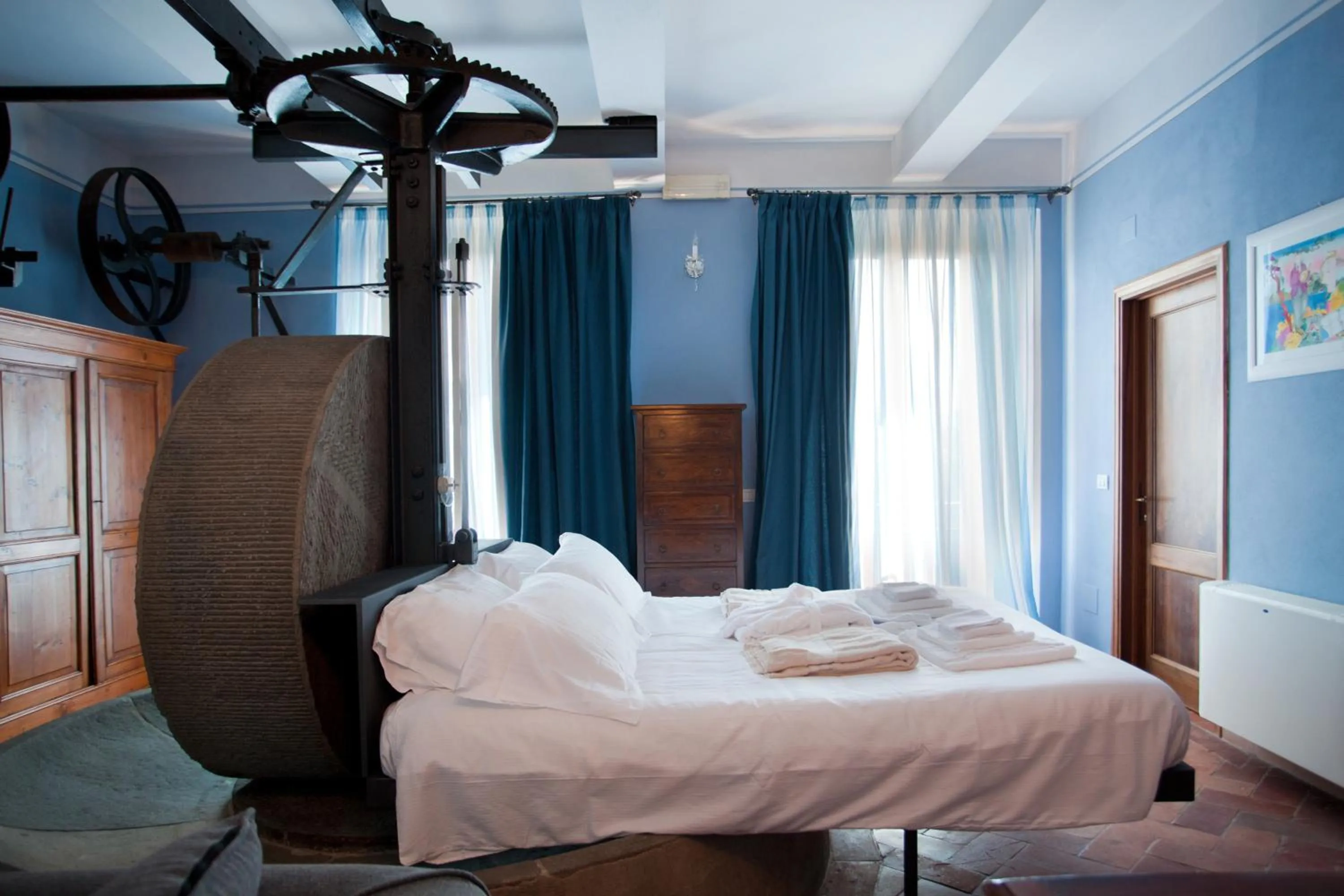 Bed in Relais Villa Belvedere